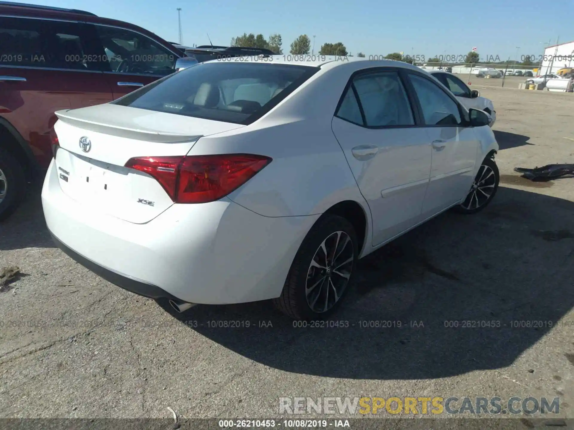 4 Photograph of a damaged car 5YFBURHE6KP916949 TOYOTA COROLLA 2019