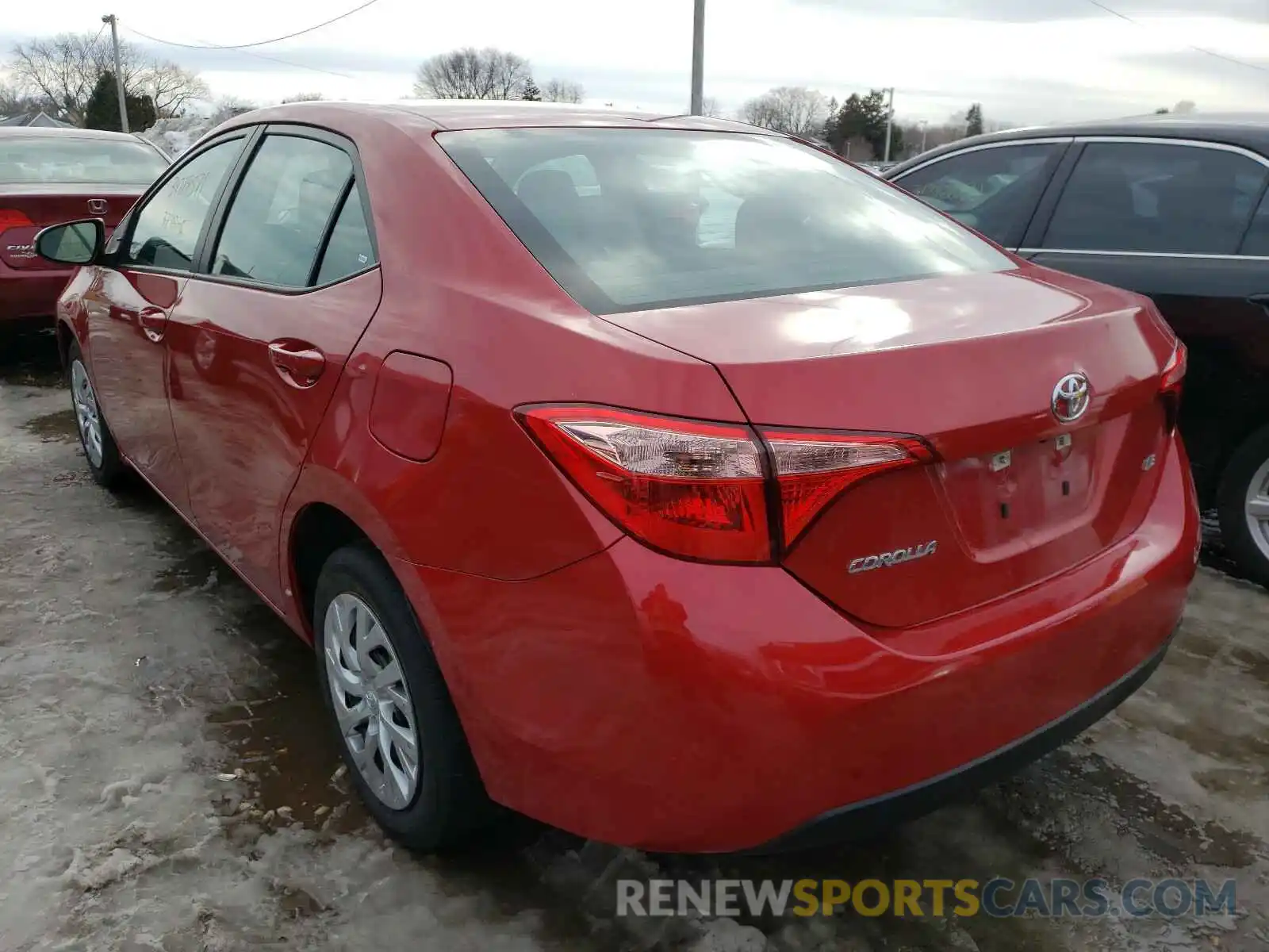 3 Photograph of a damaged car 5YFBURHE6KP917521 TOYOTA COROLLA 2019