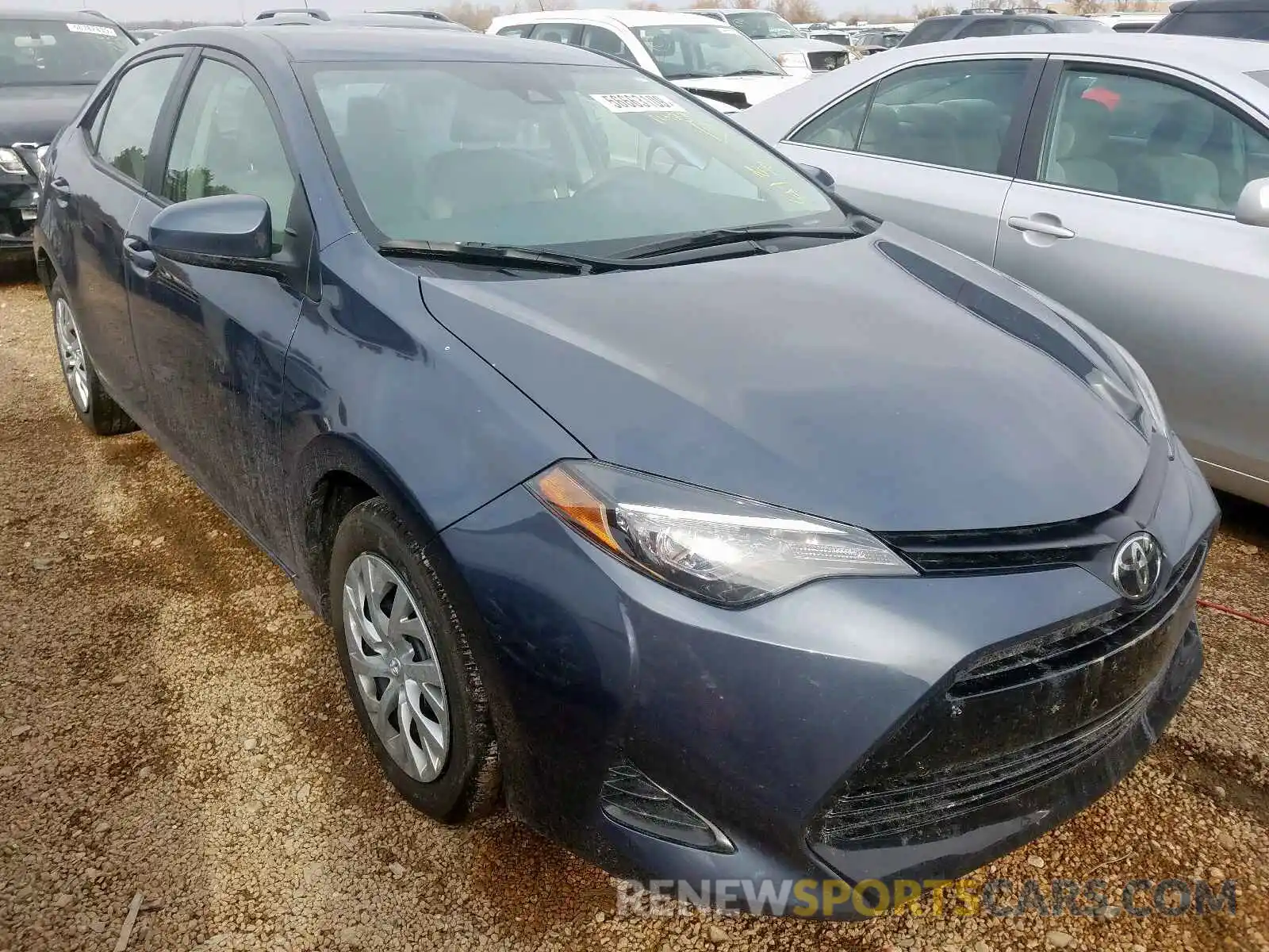 1 Photograph of a damaged car 5YFBURHE6KP917664 TOYOTA COROLLA 2019