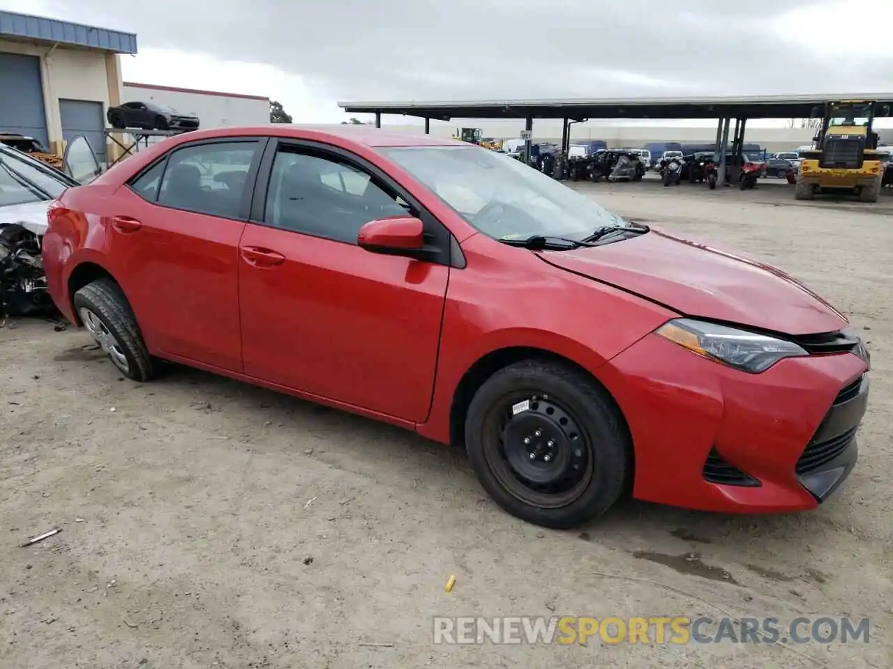 4 Photograph of a damaged car 5YFBURHE6KP917678 TOYOTA COROLLA 2019