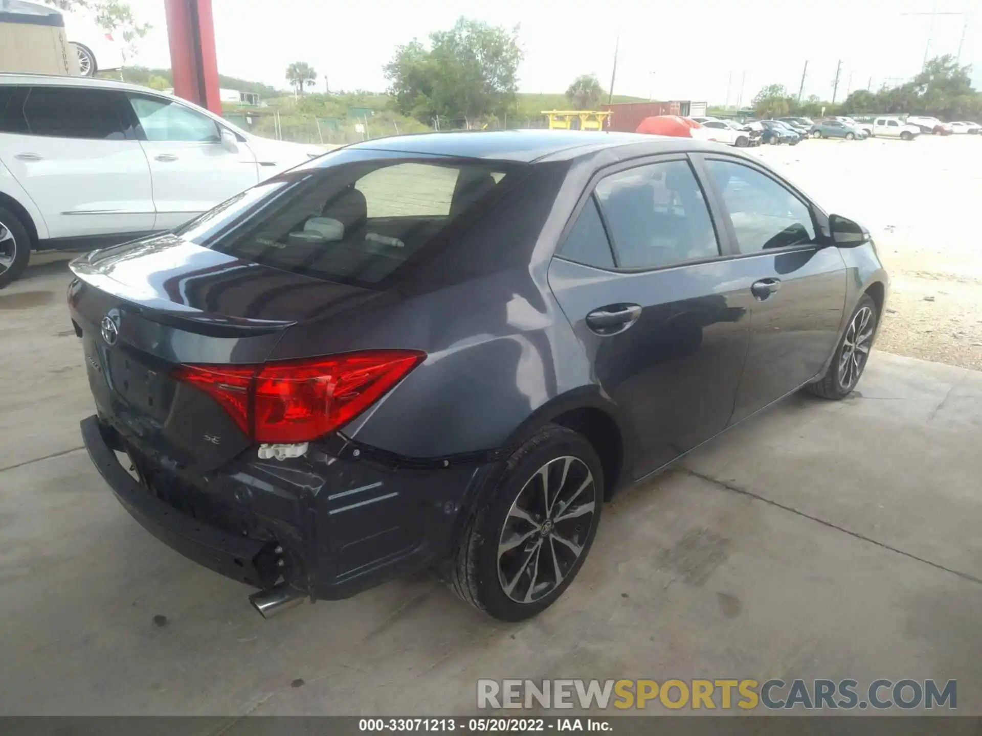 4 Photograph of a damaged car 5YFBURHE6KP917857 TOYOTA COROLLA 2019