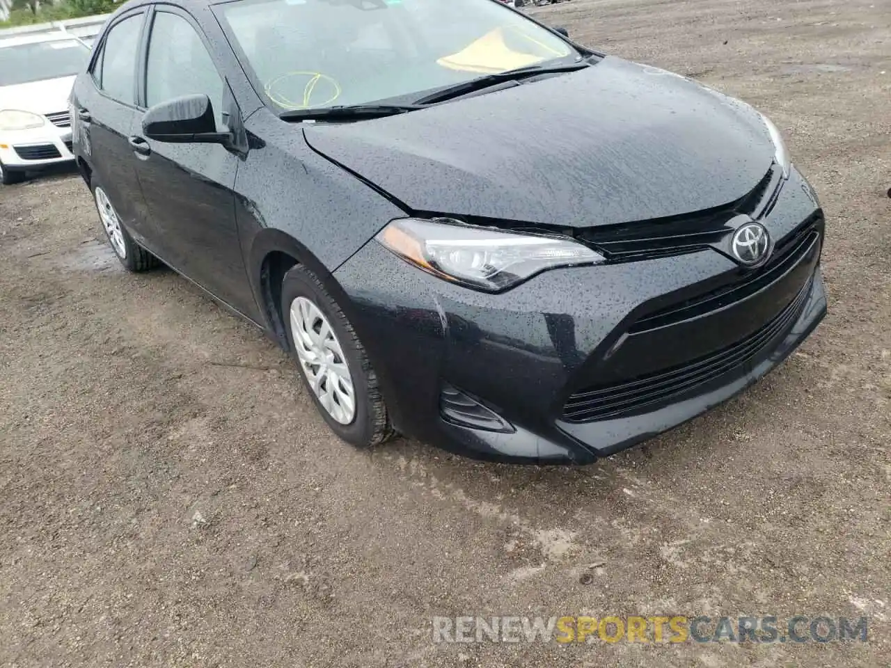 1 Photograph of a damaged car 5YFBURHE6KP918961 TOYOTA COROLLA 2019