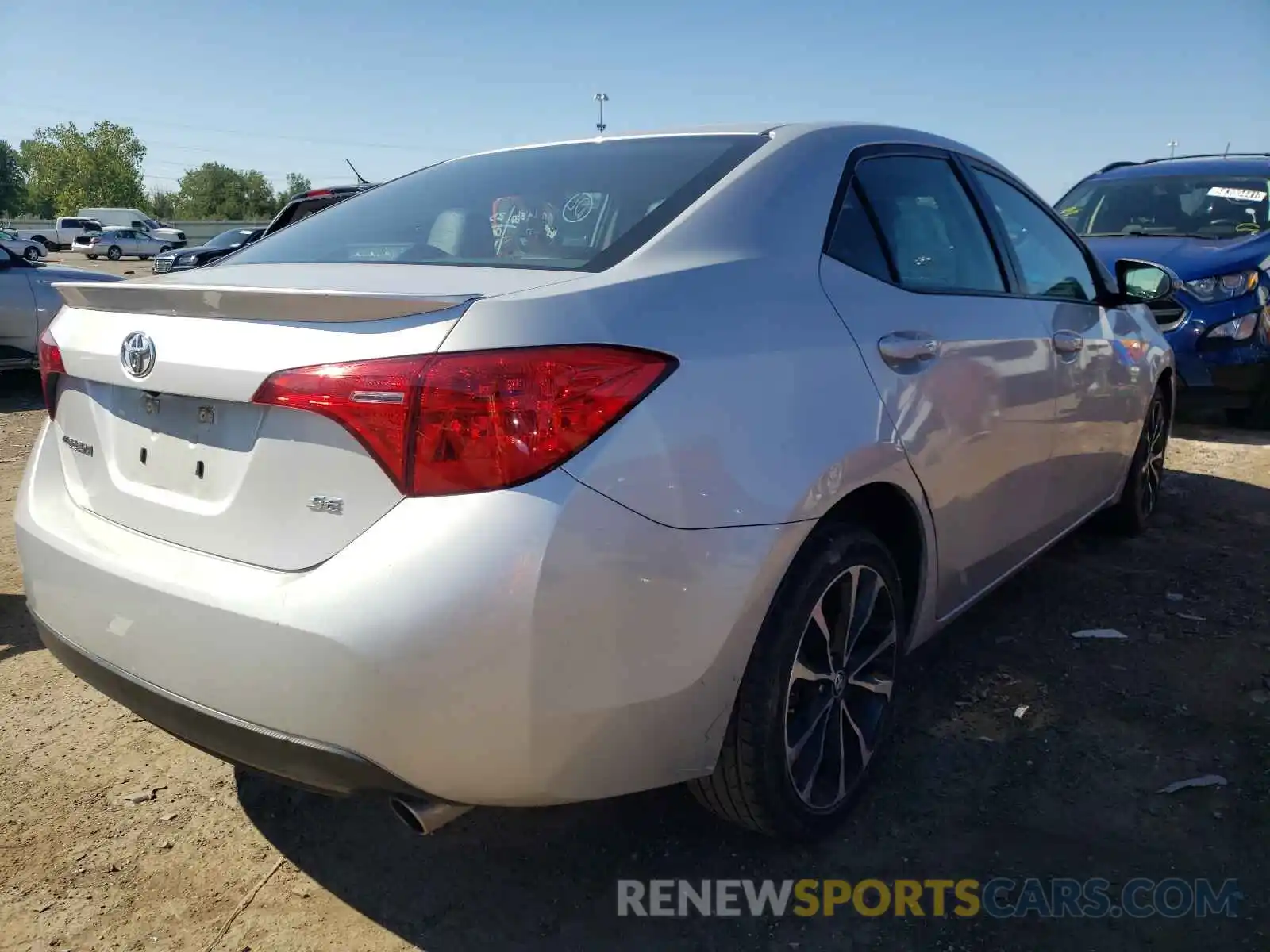 4 Photograph of a damaged car 5YFBURHE6KP919219 TOYOTA COROLLA 2019