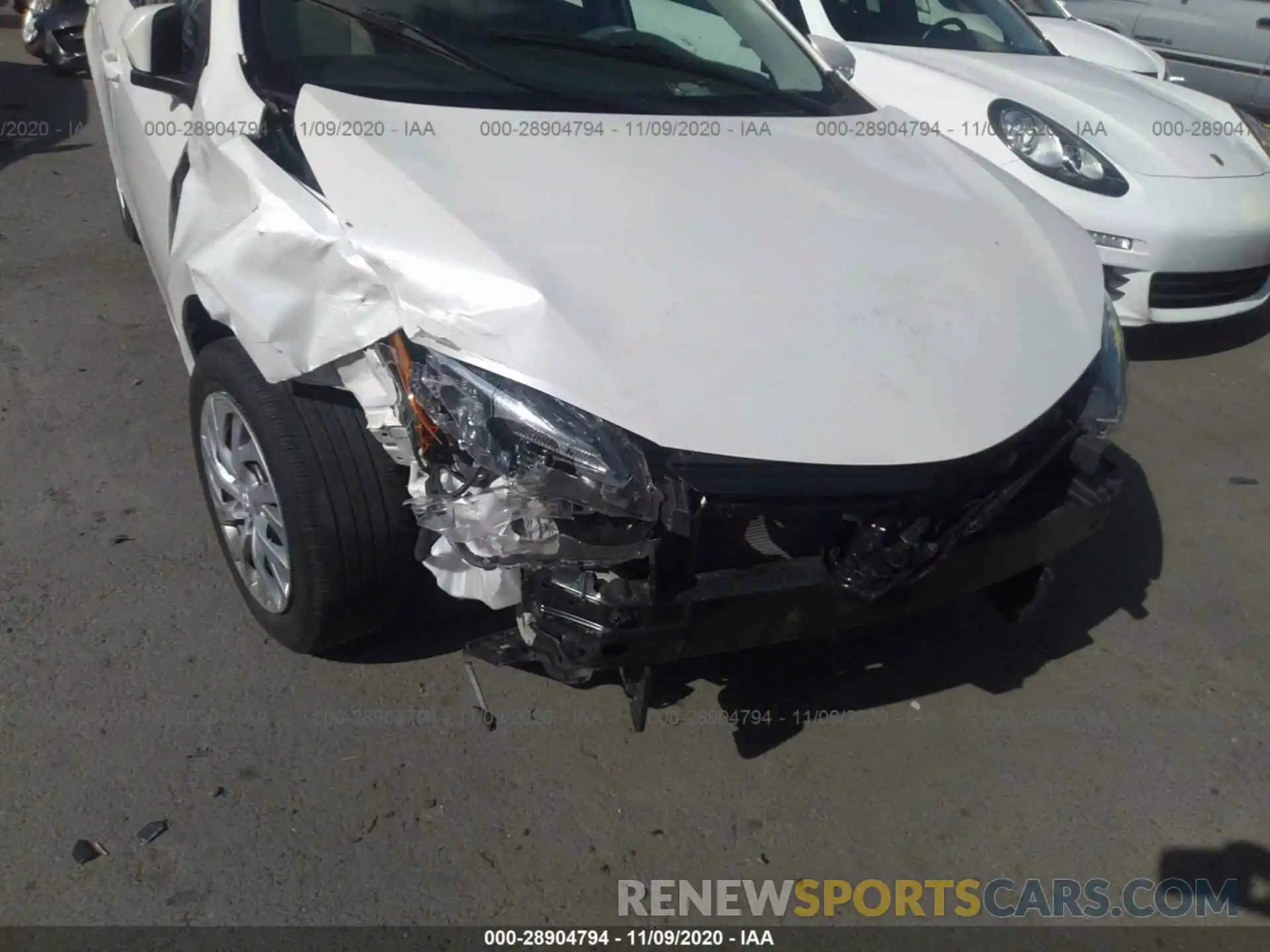 6 Photograph of a damaged car 5YFBURHE6KP919429 TOYOTA COROLLA 2019