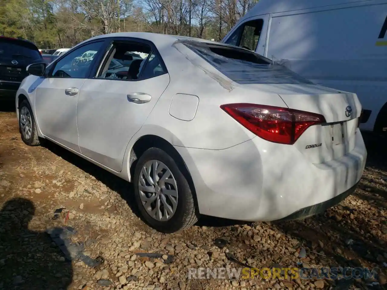 3 Photograph of a damaged car 5YFBURHE6KP919513 TOYOTA COROLLA 2019