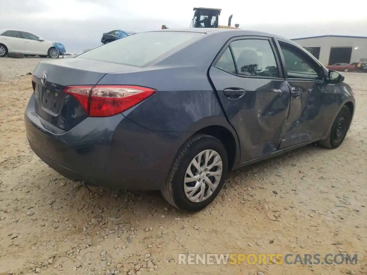 4 Photograph of a damaged car 5YFBURHE6KP919527 TOYOTA COROLLA 2019