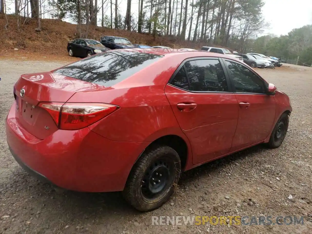 4 Photograph of a damaged car 5YFBURHE6KP919723 TOYOTA COROLLA 2019