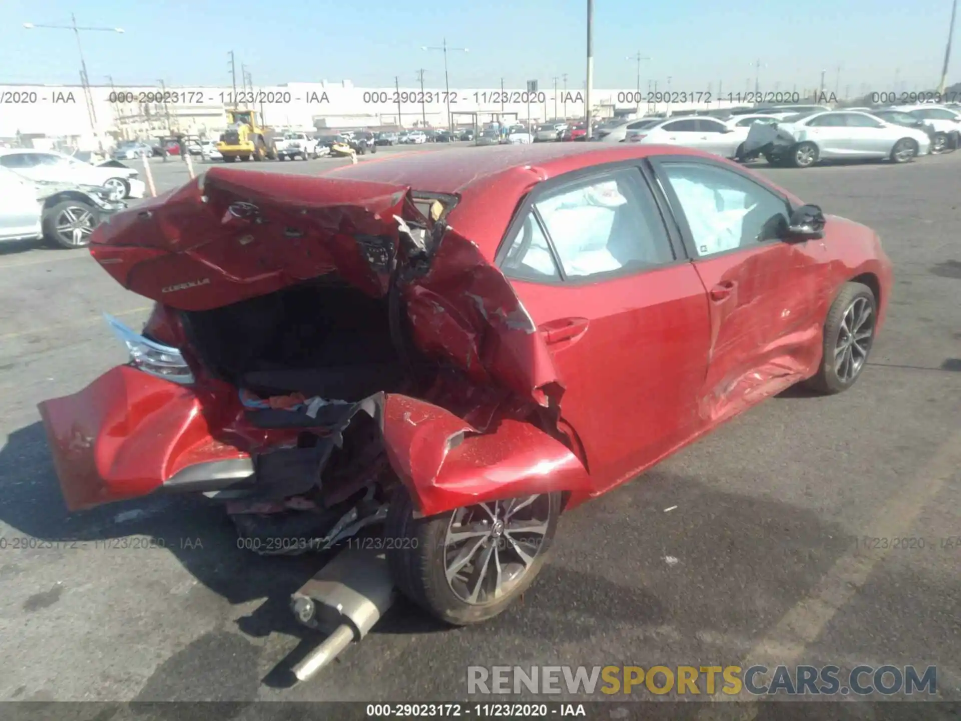 6 Photograph of a damaged car 5YFBURHE6KP919995 TOYOTA COROLLA 2019