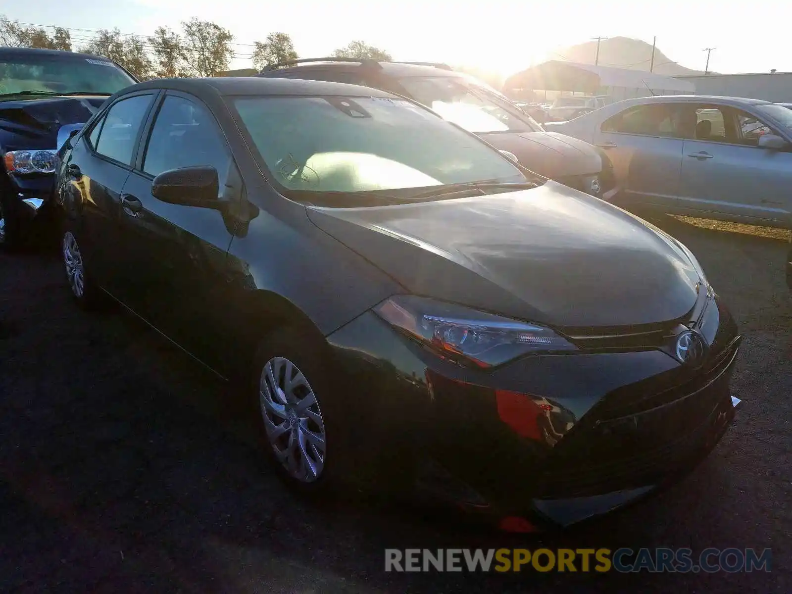 1 Photograph of a damaged car 5YFBURHE6KP920404 TOYOTA COROLLA 2019