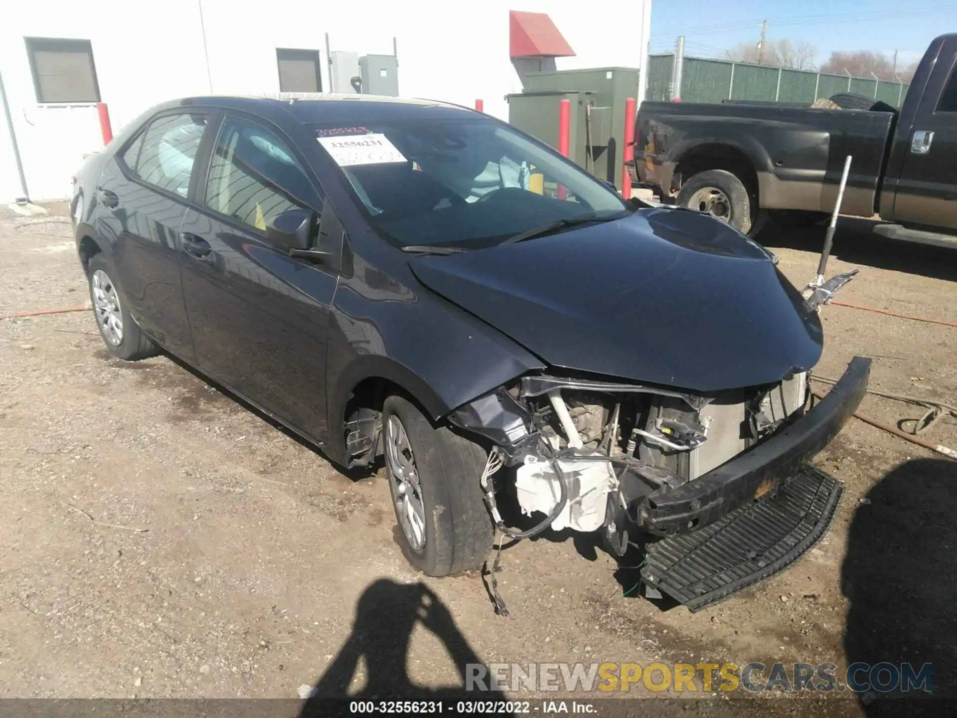 1 Photograph of a damaged car 5YFBURHE6KP921259 TOYOTA COROLLA 2019