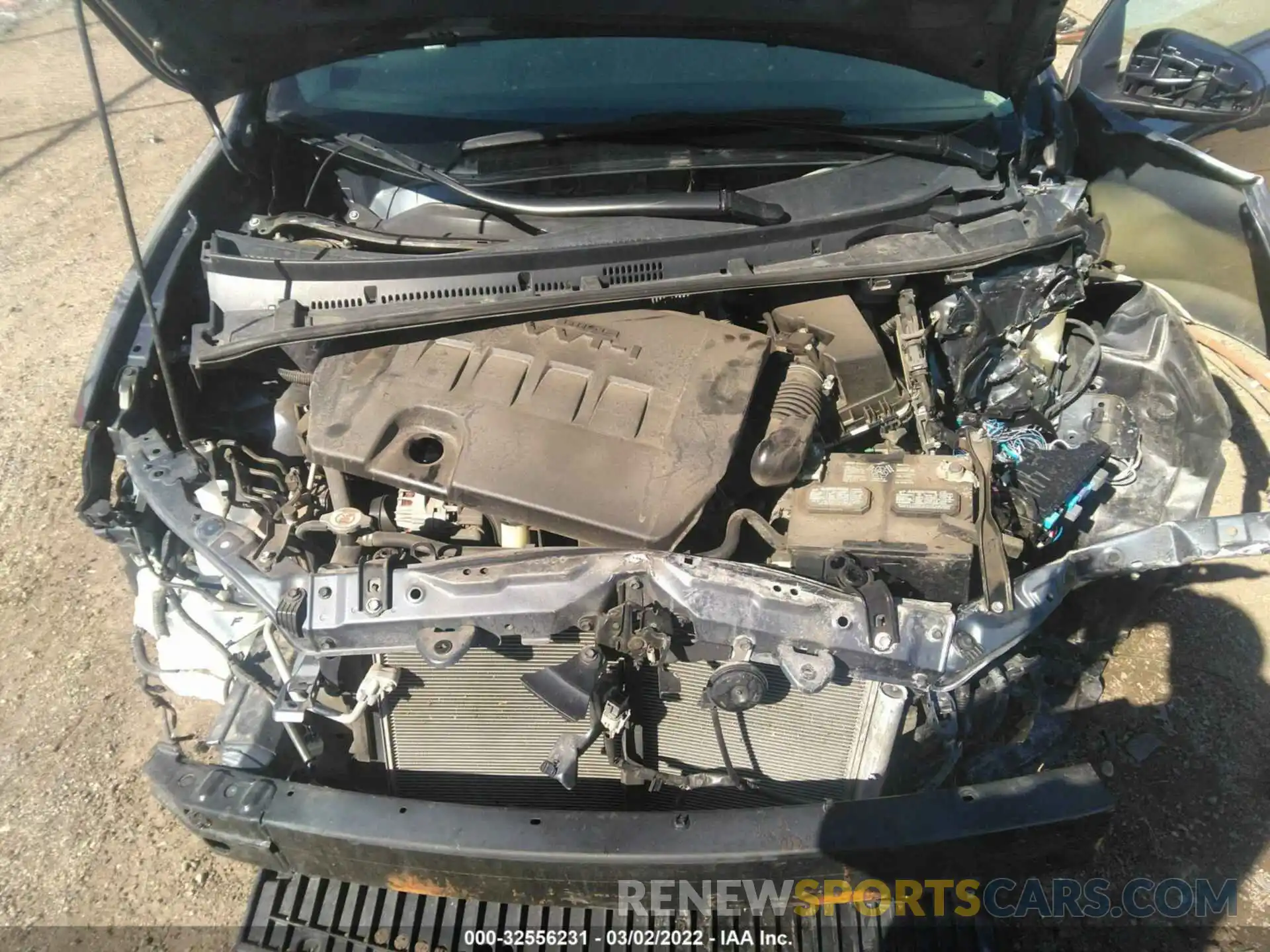 10 Photograph of a damaged car 5YFBURHE6KP921259 TOYOTA COROLLA 2019