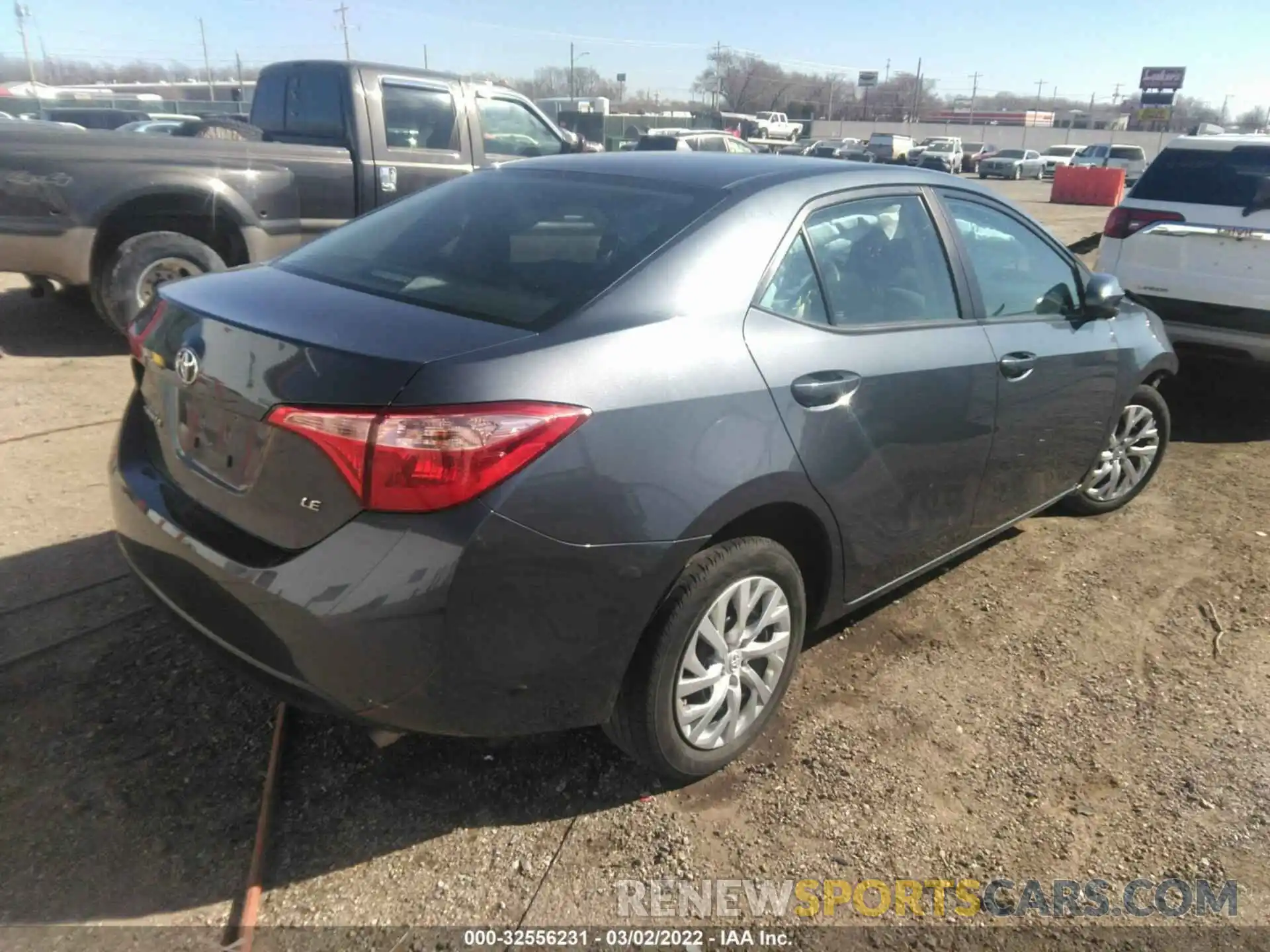 4 Photograph of a damaged car 5YFBURHE6KP921259 TOYOTA COROLLA 2019