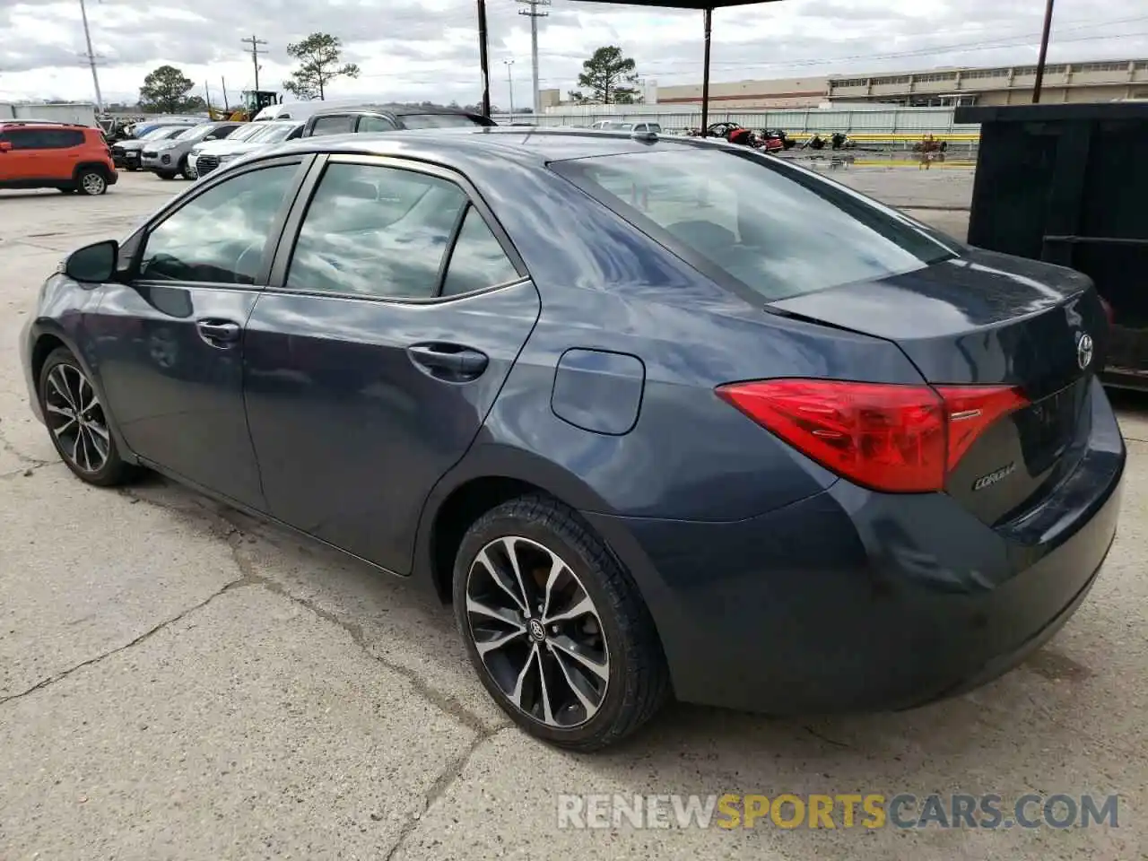 2 Photograph of a damaged car 5YFBURHE6KP921553 TOYOTA COROLLA 2019