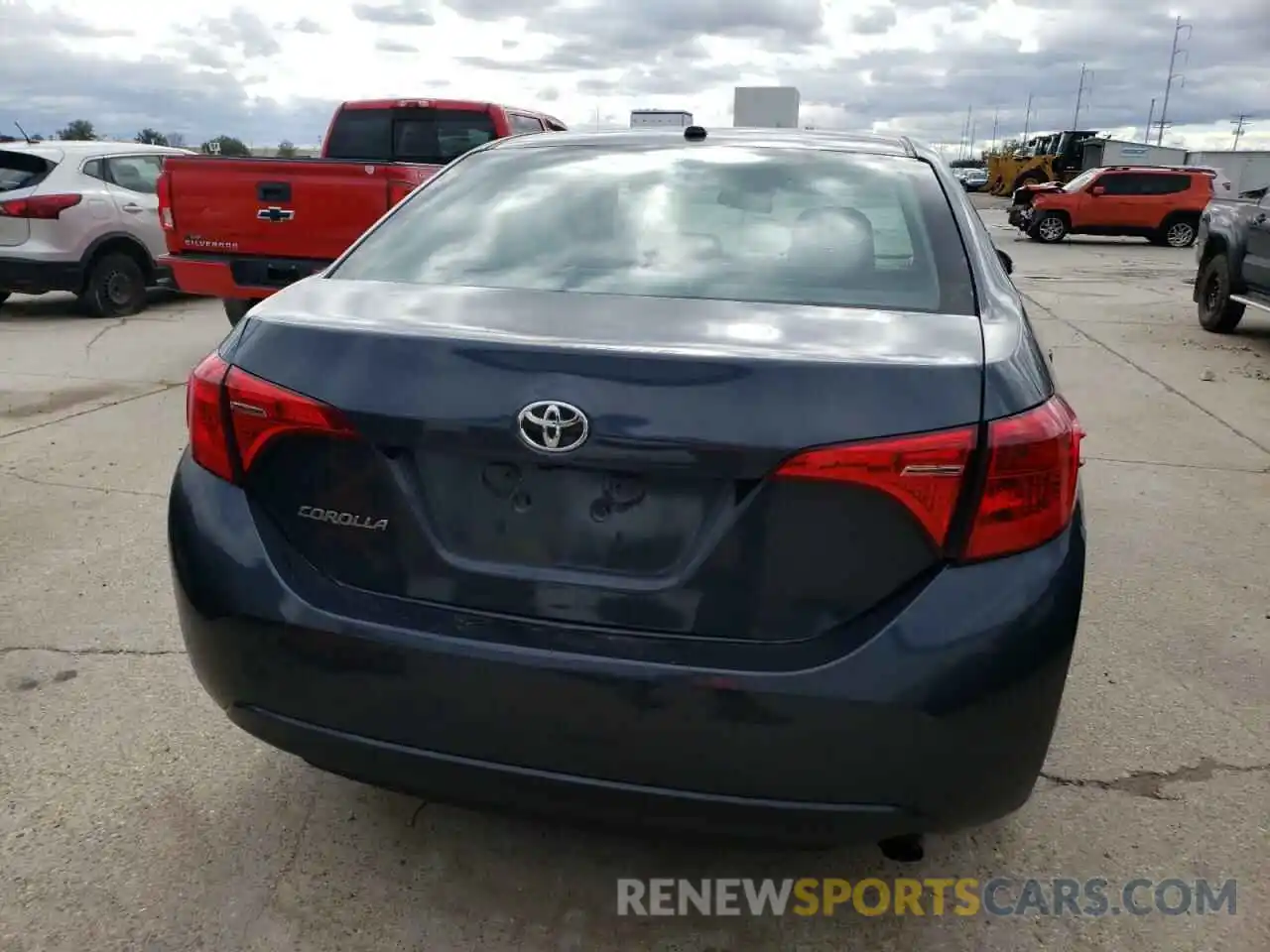 6 Photograph of a damaged car 5YFBURHE6KP921553 TOYOTA COROLLA 2019