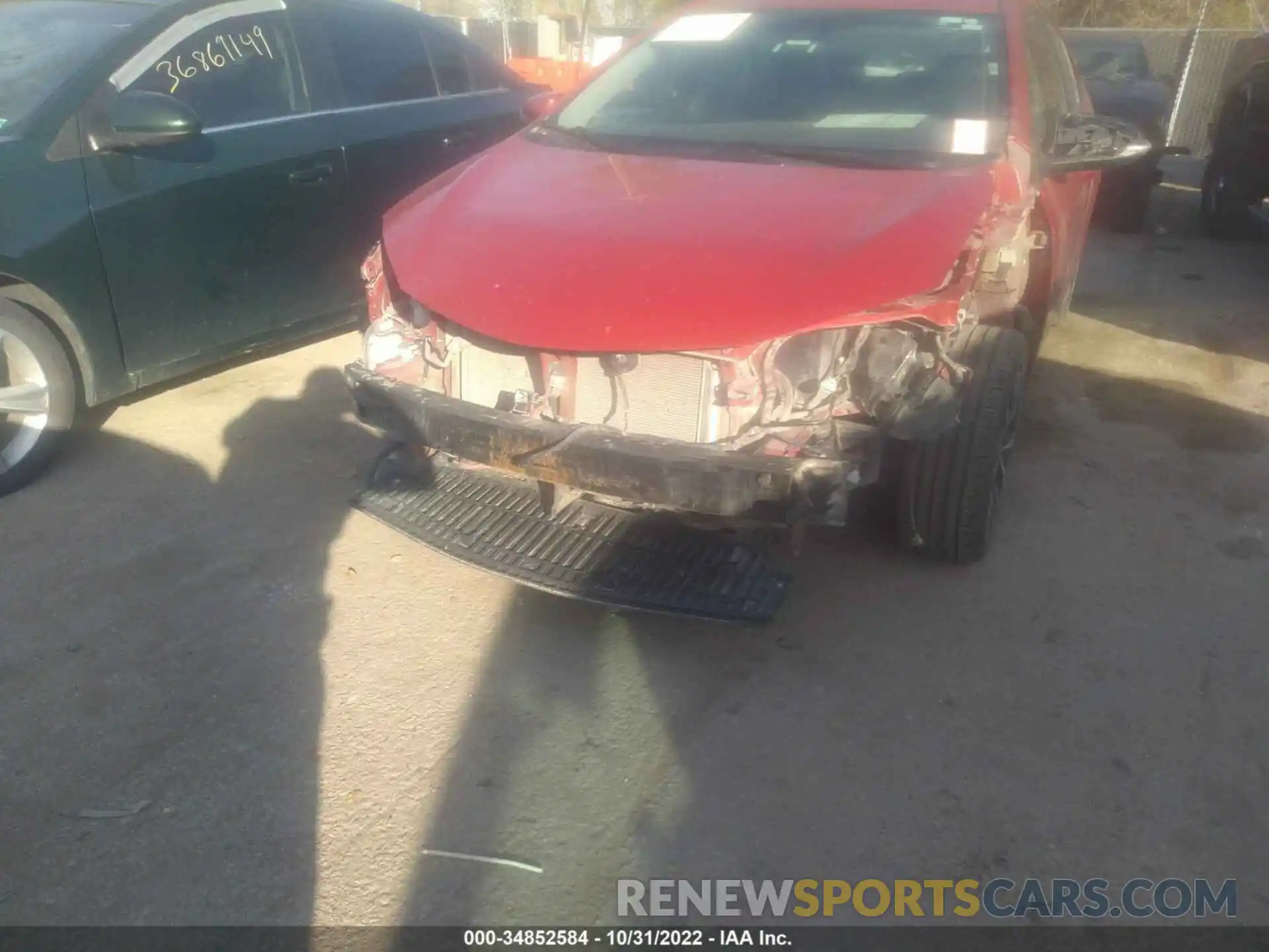 6 Photograph of a damaged car 5YFBURHE6KP921567 TOYOTA COROLLA 2019