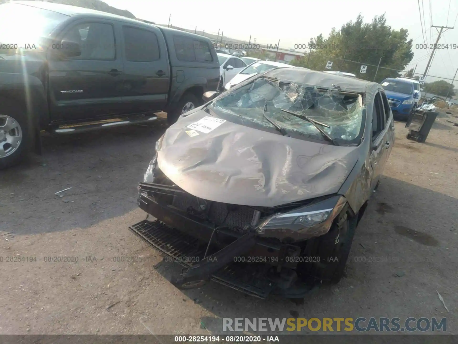 6 Photograph of a damaged car 5YFBURHE6KP921603 TOYOTA COROLLA 2019