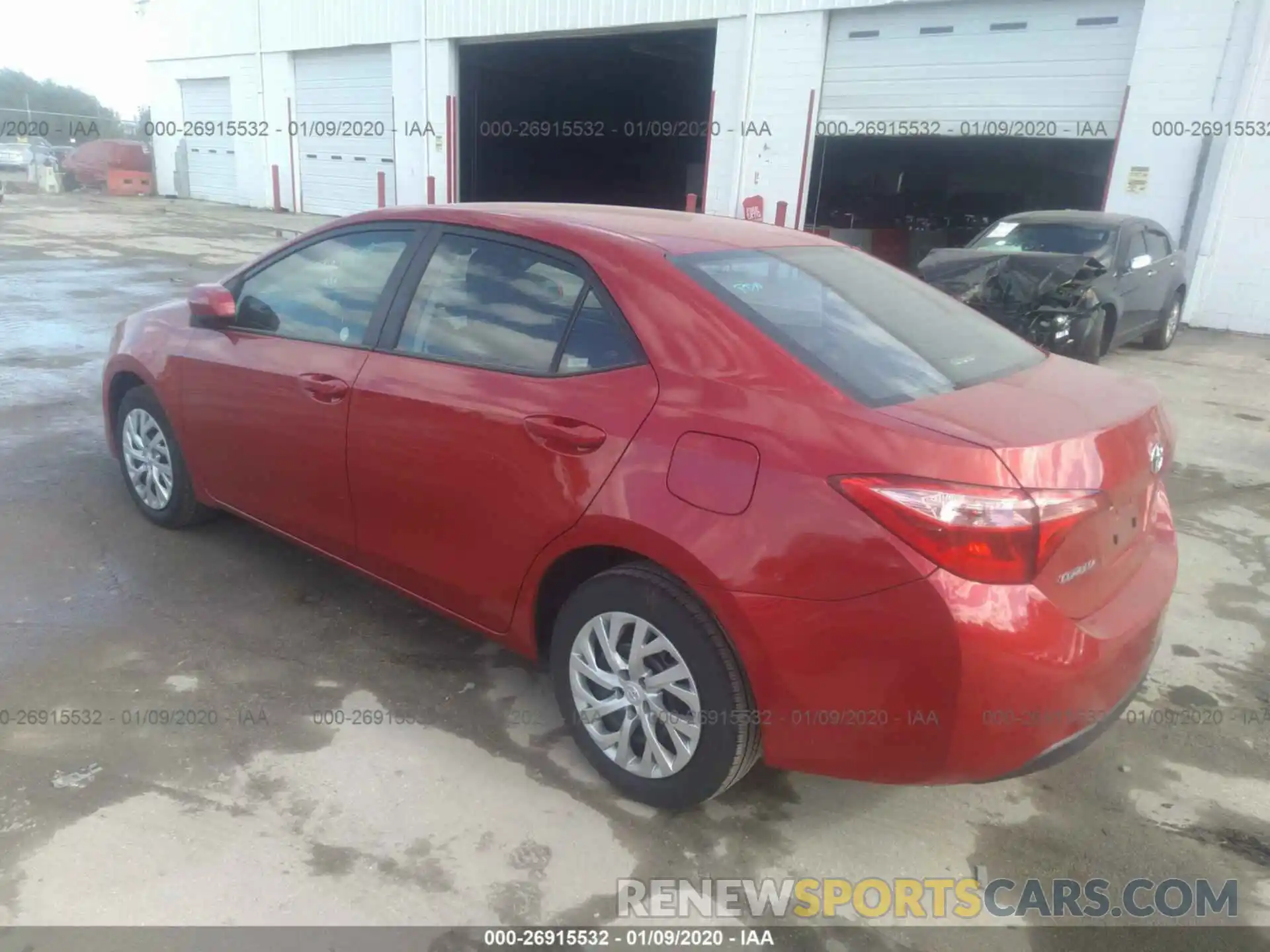 3 Photograph of a damaged car 5YFBURHE6KP922010 TOYOTA COROLLA 2019