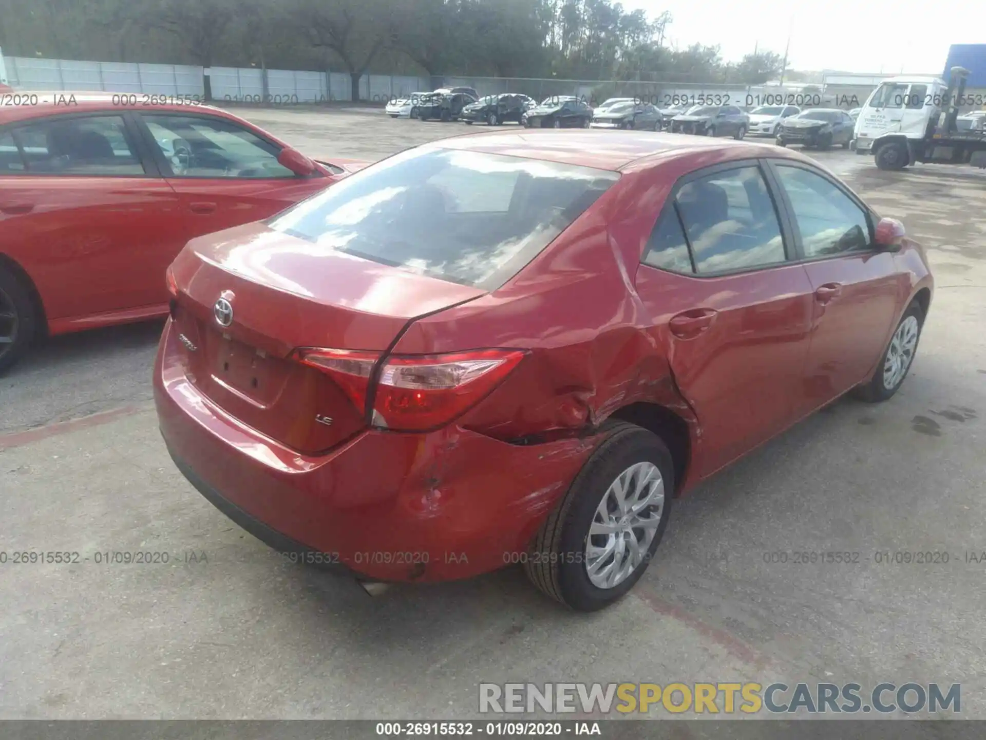 6 Photograph of a damaged car 5YFBURHE6KP922010 TOYOTA COROLLA 2019