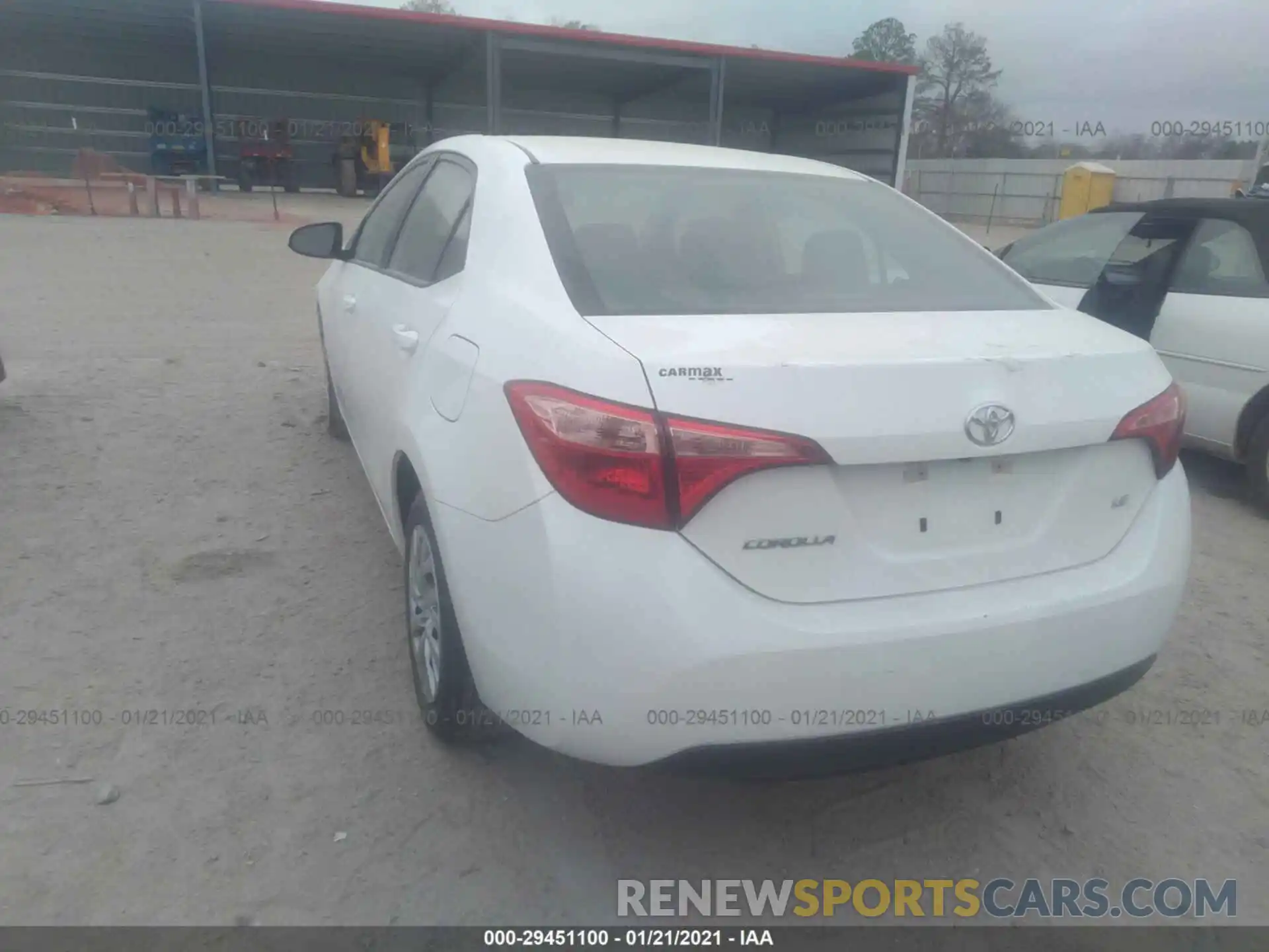 3 Photograph of a damaged car 5YFBURHE6KP922413 TOYOTA COROLLA 2019