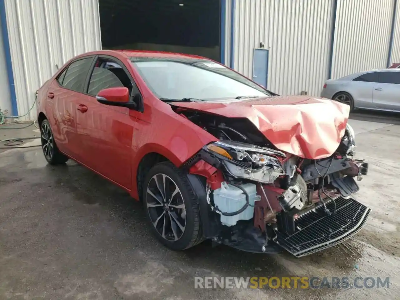 1 Photograph of a damaged car 5YFBURHE6KP922637 TOYOTA COROLLA 2019