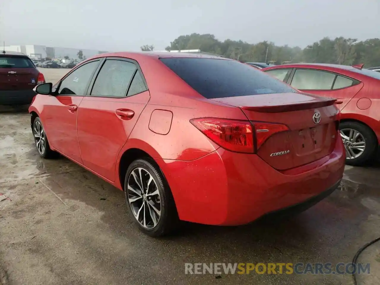 3 Photograph of a damaged car 5YFBURHE6KP922637 TOYOTA COROLLA 2019