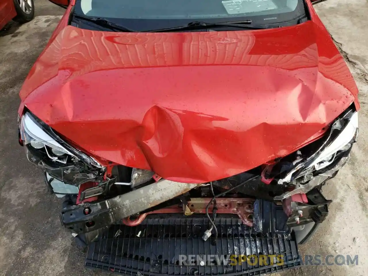 7 Photograph of a damaged car 5YFBURHE6KP922637 TOYOTA COROLLA 2019