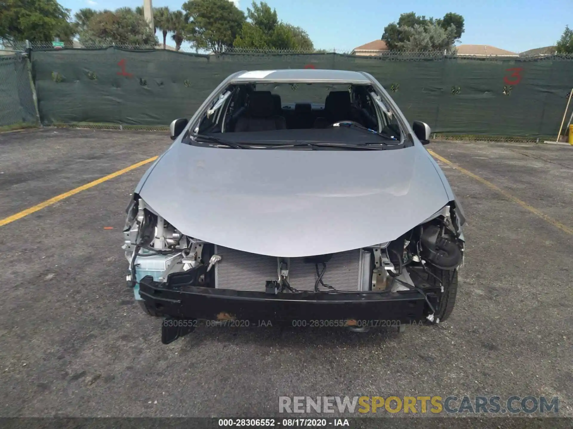 6 Photograph of a damaged car 5YFBURHE6KP922749 TOYOTA COROLLA 2019