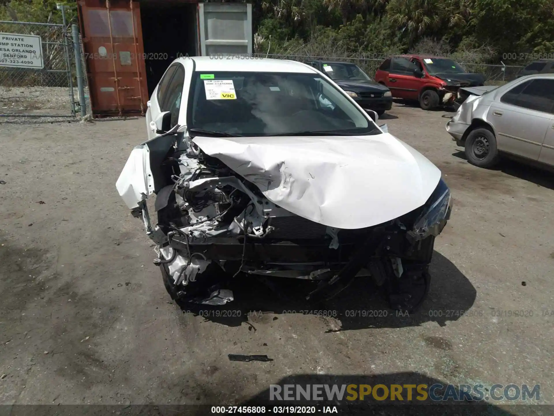 6 Photograph of a damaged car 5YFBURHE6KP923965 TOYOTA COROLLA 2019