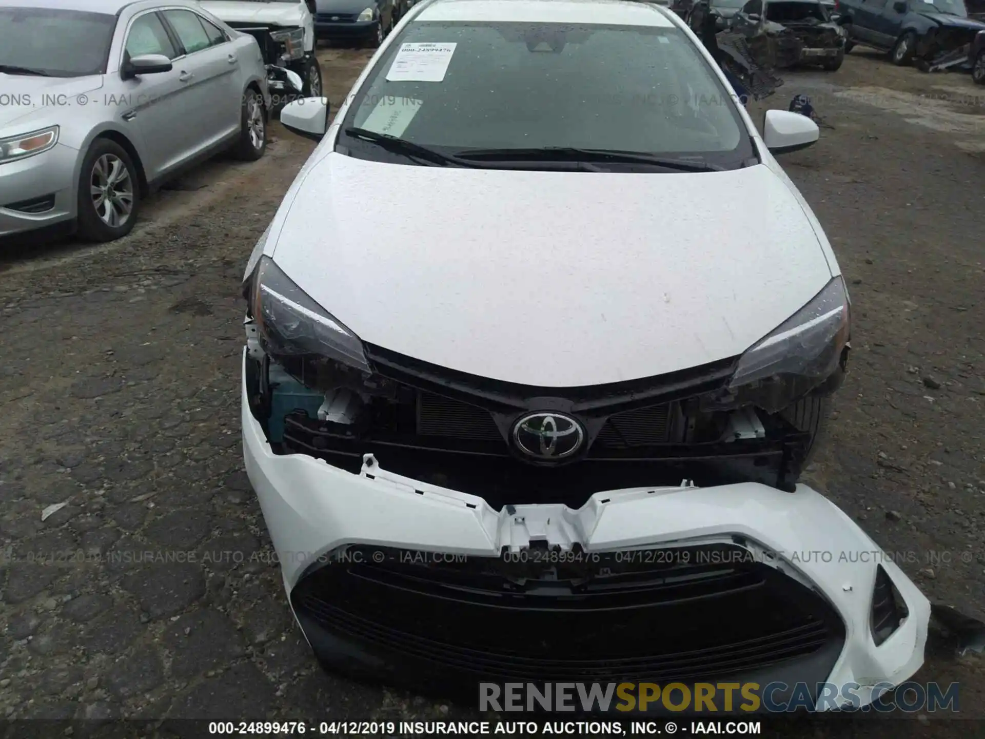 6 Photograph of a damaged car 5YFBURHE6KP925957 TOYOTA COROLLA 2019