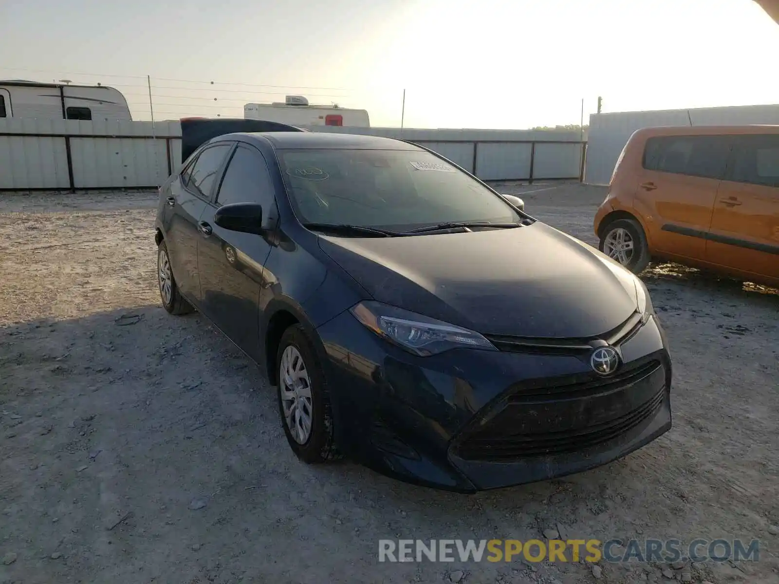 1 Photograph of a damaged car 5YFBURHE6KP926056 TOYOTA COROLLA 2019