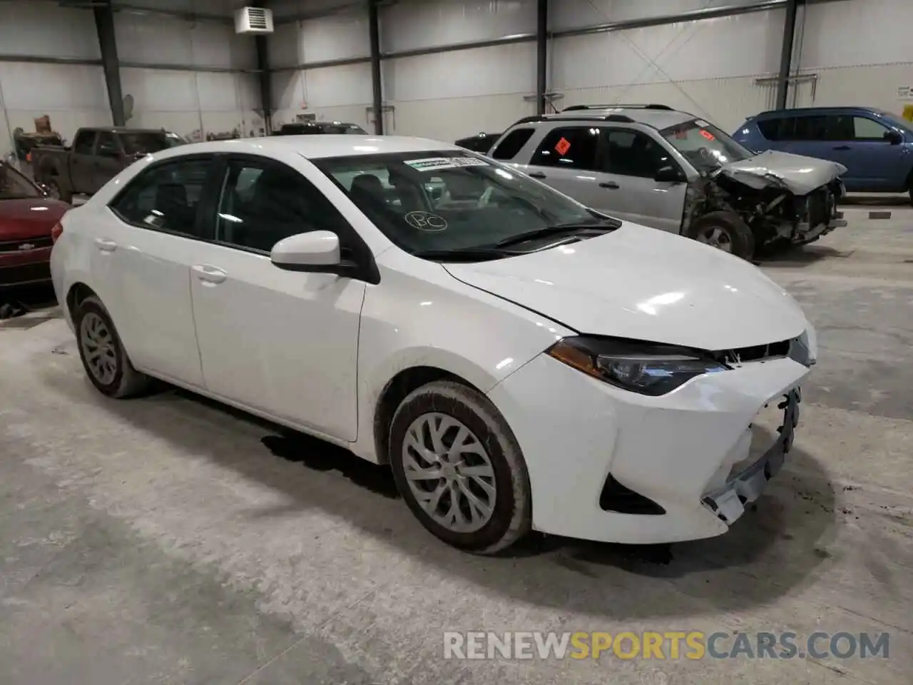 1 Photograph of a damaged car 5YFBURHE6KP926168 TOYOTA COROLLA 2019