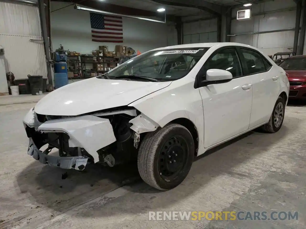 2 Photograph of a damaged car 5YFBURHE6KP926168 TOYOTA COROLLA 2019