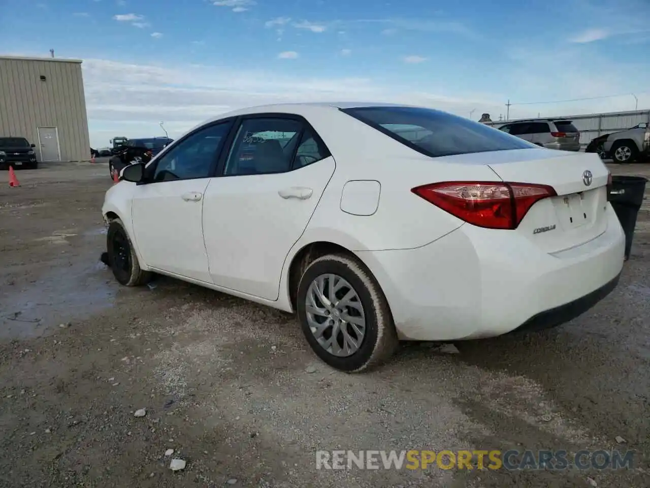 3 Photograph of a damaged car 5YFBURHE6KP926168 TOYOTA COROLLA 2019