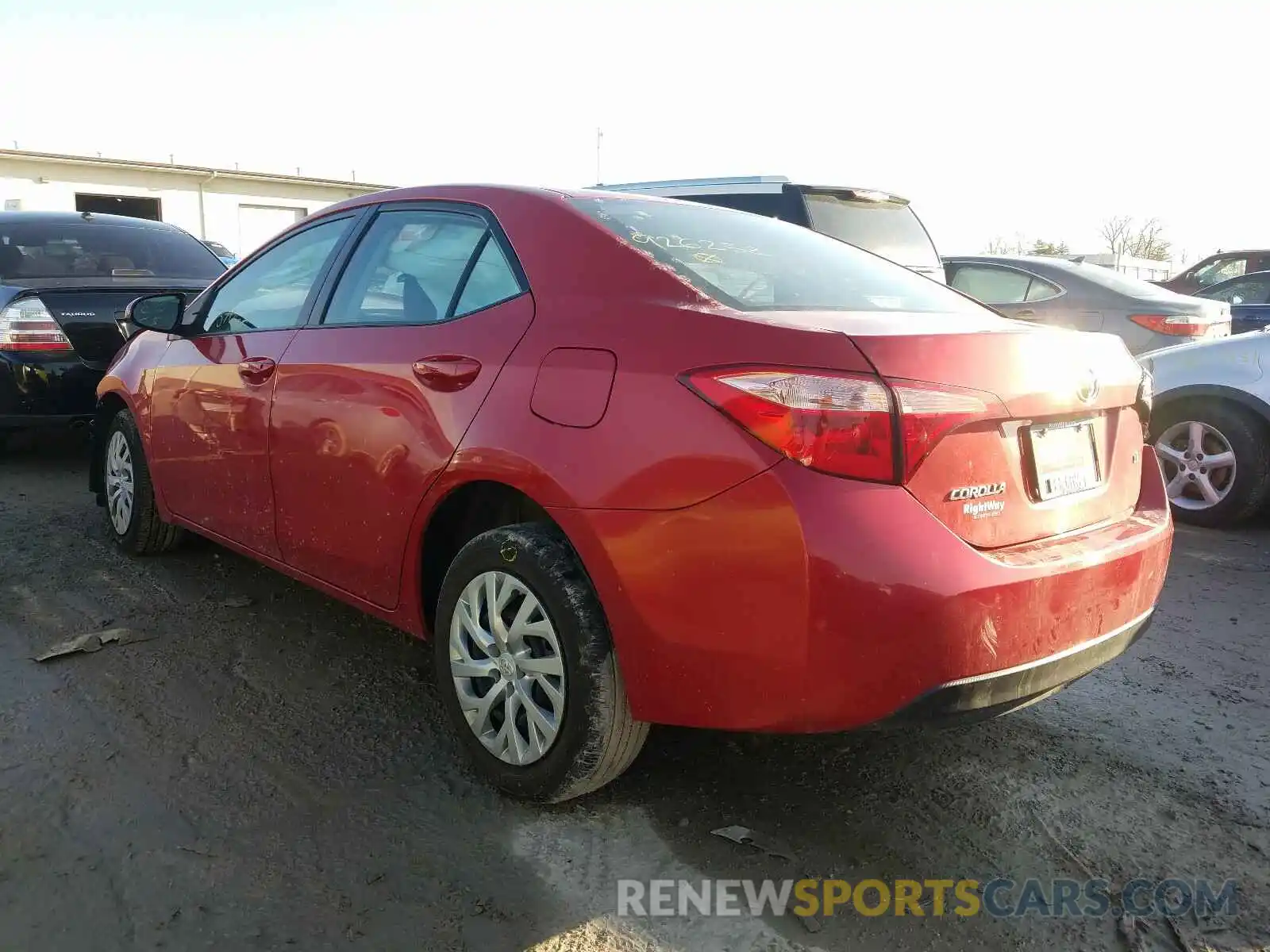 3 Photograph of a damaged car 5YFBURHE6KP926252 TOYOTA COROLLA 2019