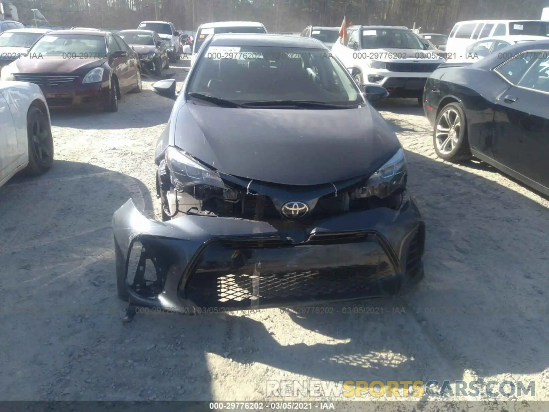 6 Photograph of a damaged car 5YFBURHE6KP927434 TOYOTA COROLLA 2019