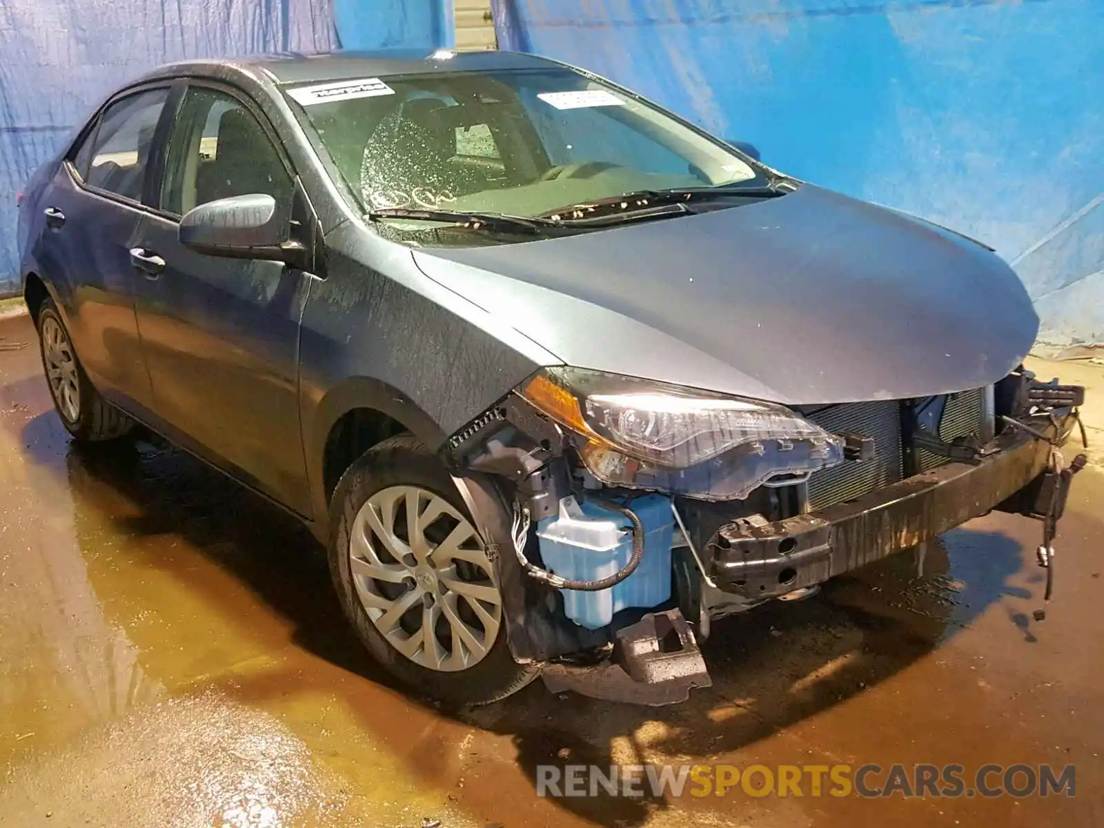 1 Photograph of a damaged car 5YFBURHE6KP927482 TOYOTA COROLLA 2019