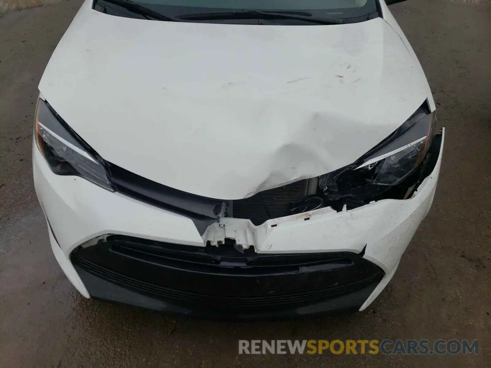 7 Photograph of a damaged car 5YFBURHE6KP927496 TOYOTA COROLLA 2019