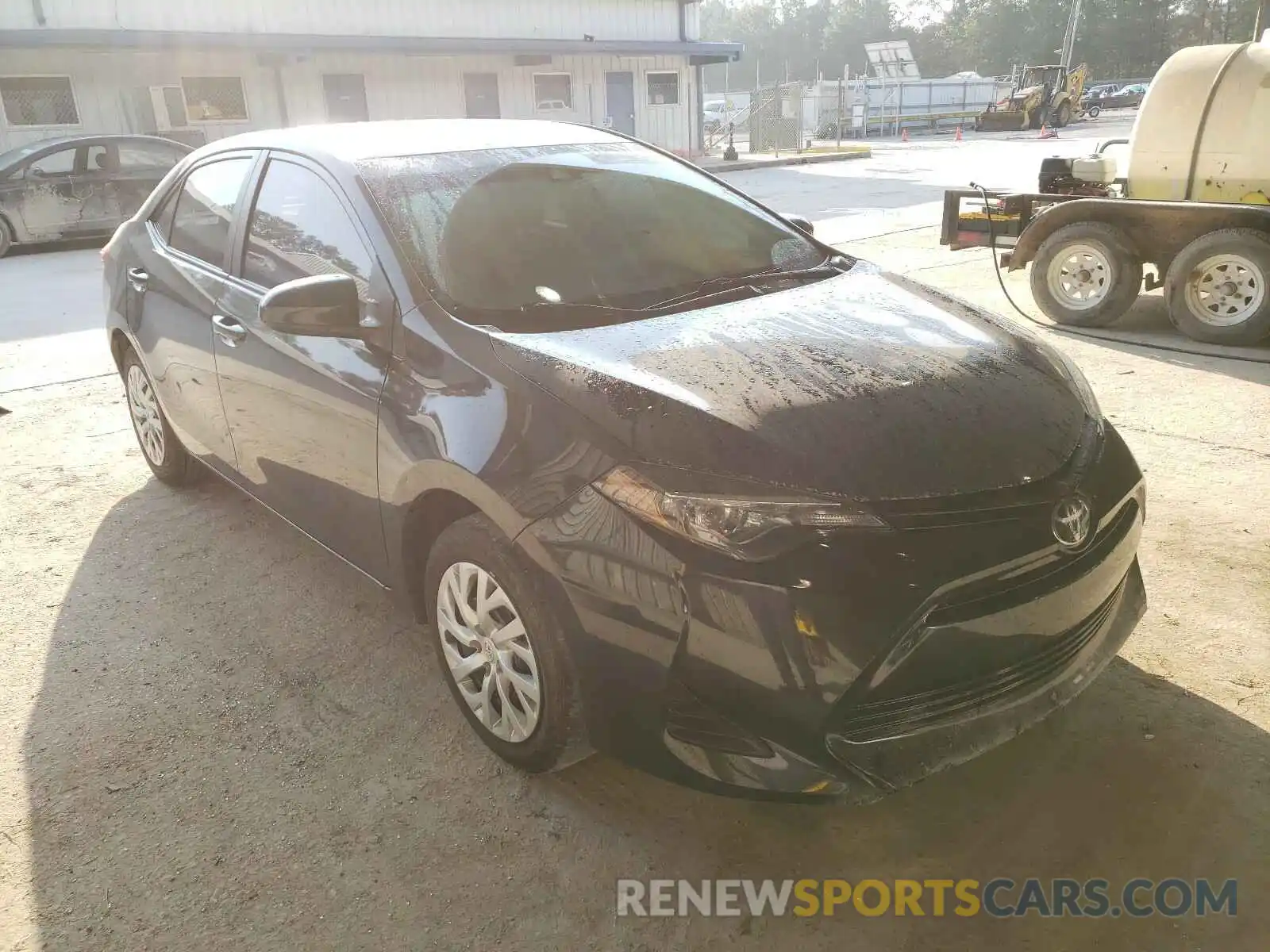 1 Photograph of a damaged car 5YFBURHE6KP927742 TOYOTA COROLLA 2019