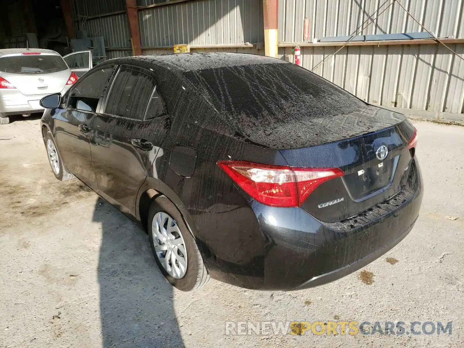 3 Photograph of a damaged car 5YFBURHE6KP927742 TOYOTA COROLLA 2019