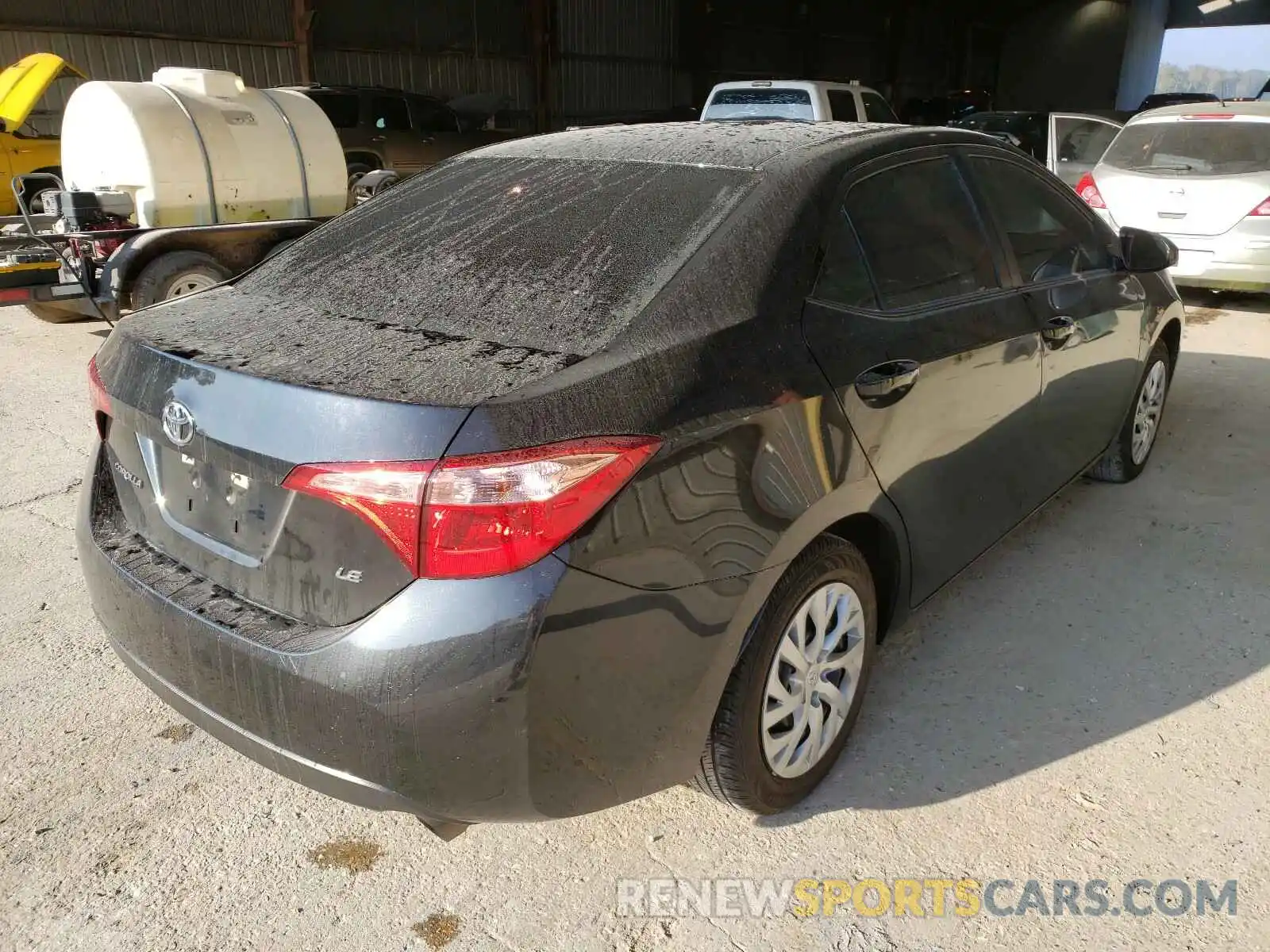 4 Photograph of a damaged car 5YFBURHE6KP927742 TOYOTA COROLLA 2019