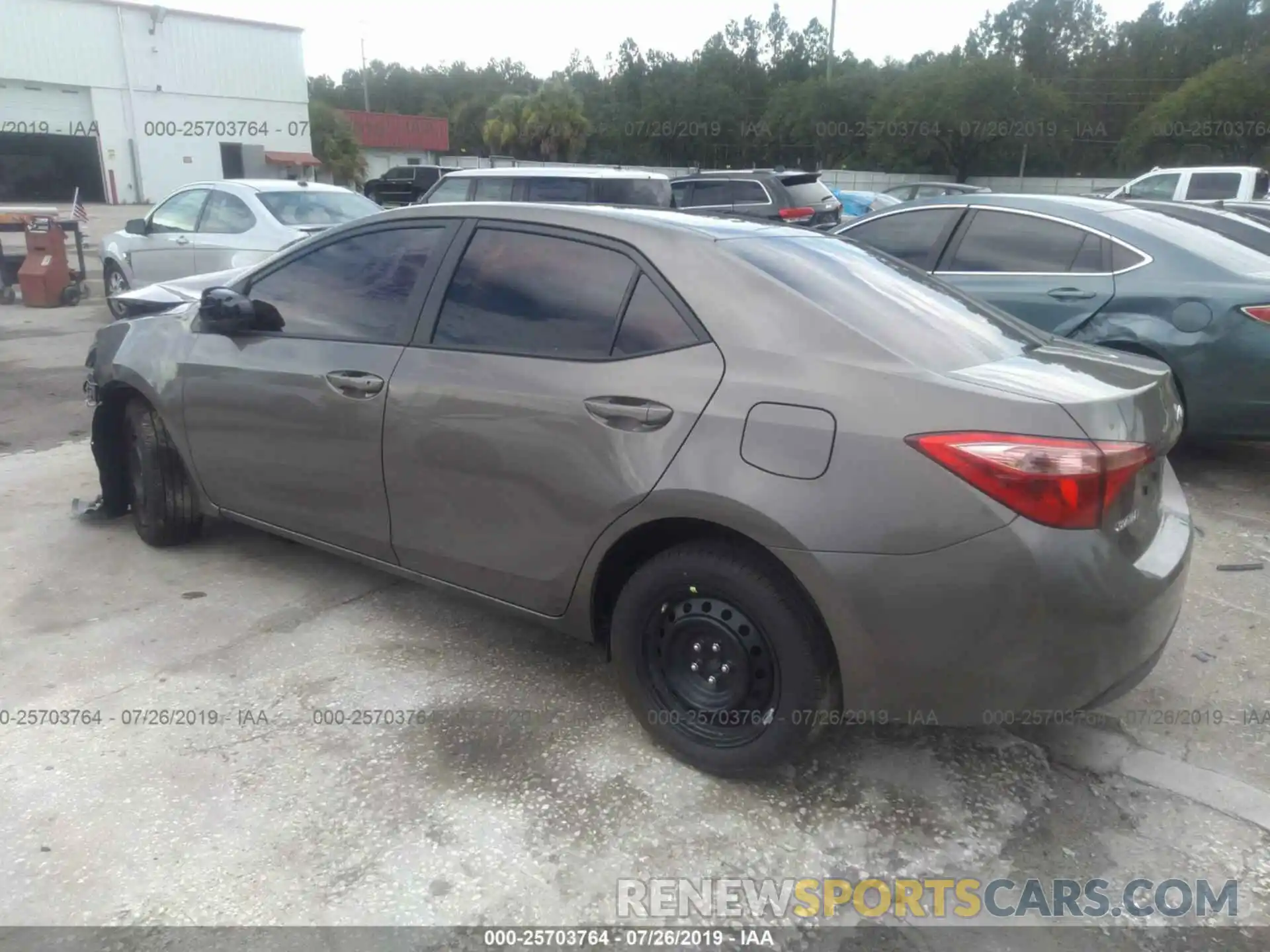 3 Photograph of a damaged car 5YFBURHE6KP927918 TOYOTA COROLLA 2019