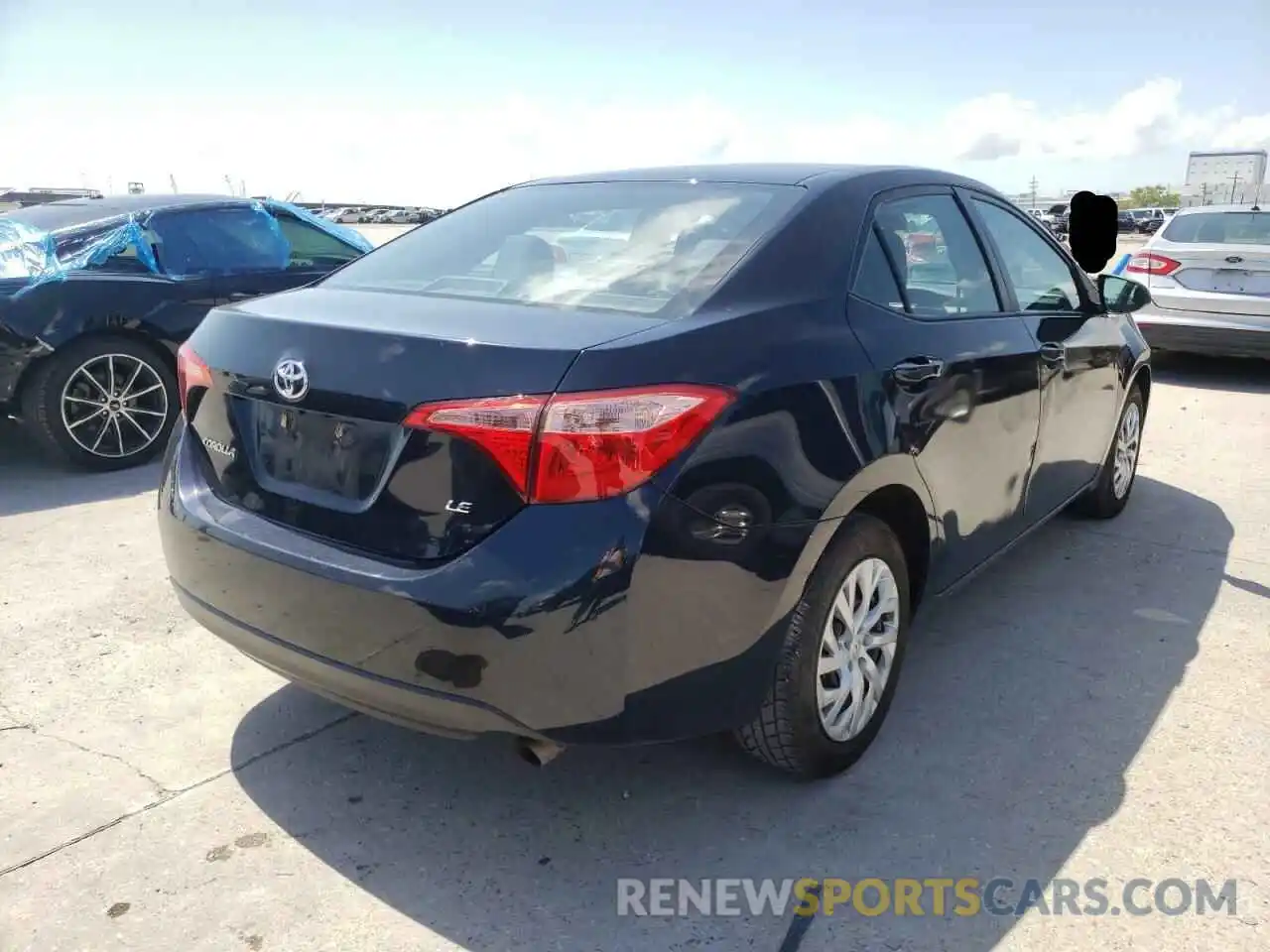 4 Photograph of a damaged car 5YFBURHE6KP927997 TOYOTA COROLLA 2019