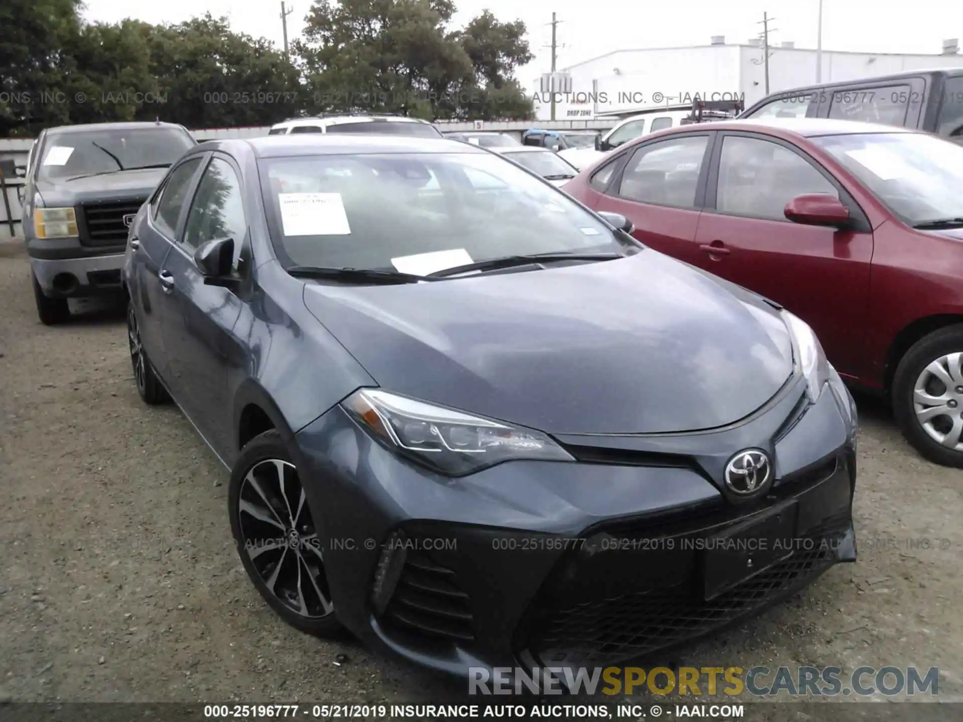 1 Photograph of a damaged car 5YFBURHE6KP928602 TOYOTA COROLLA 2019