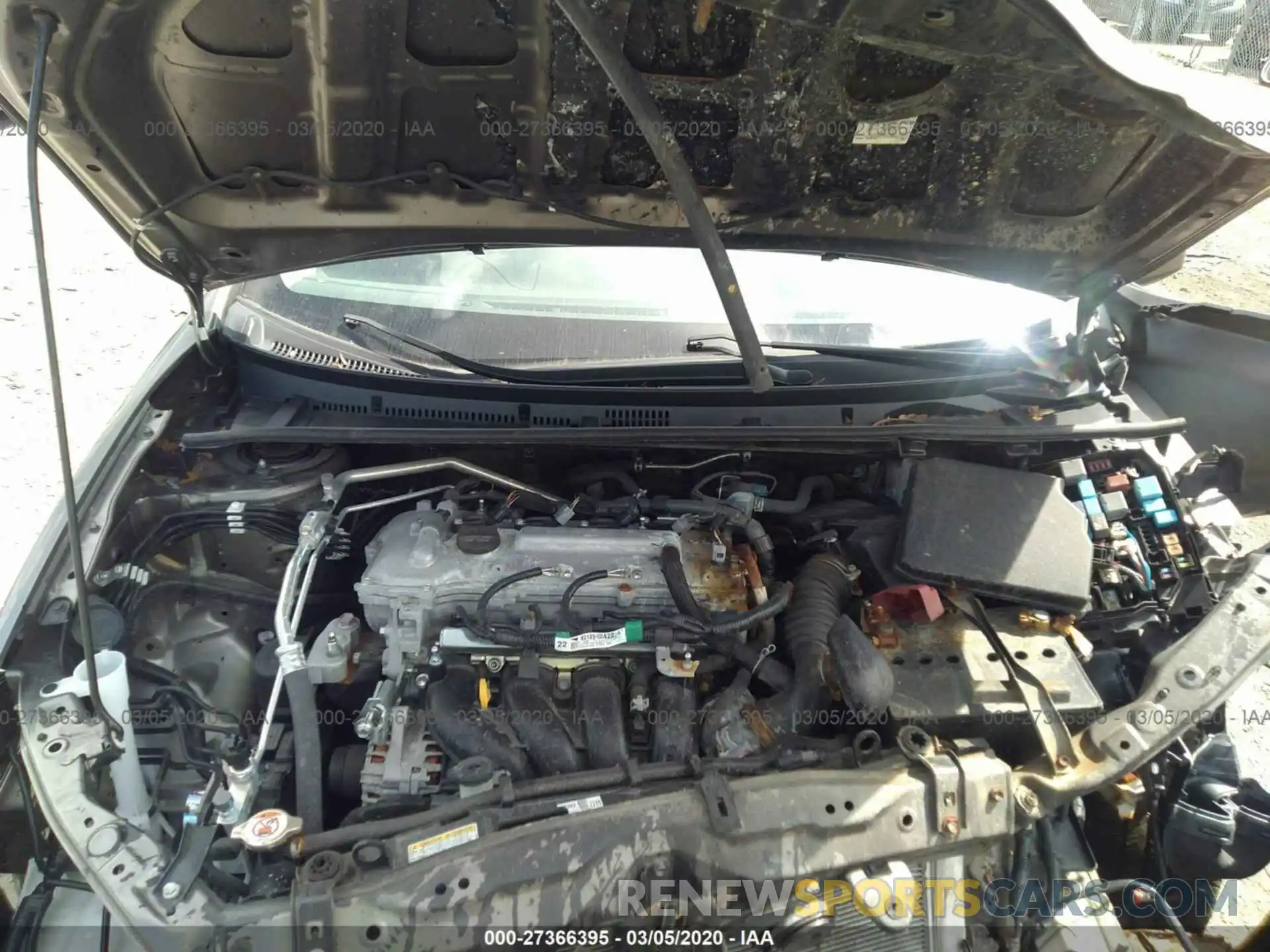 10 Photograph of a damaged car 5YFBURHE6KP928678 TOYOTA COROLLA 2019