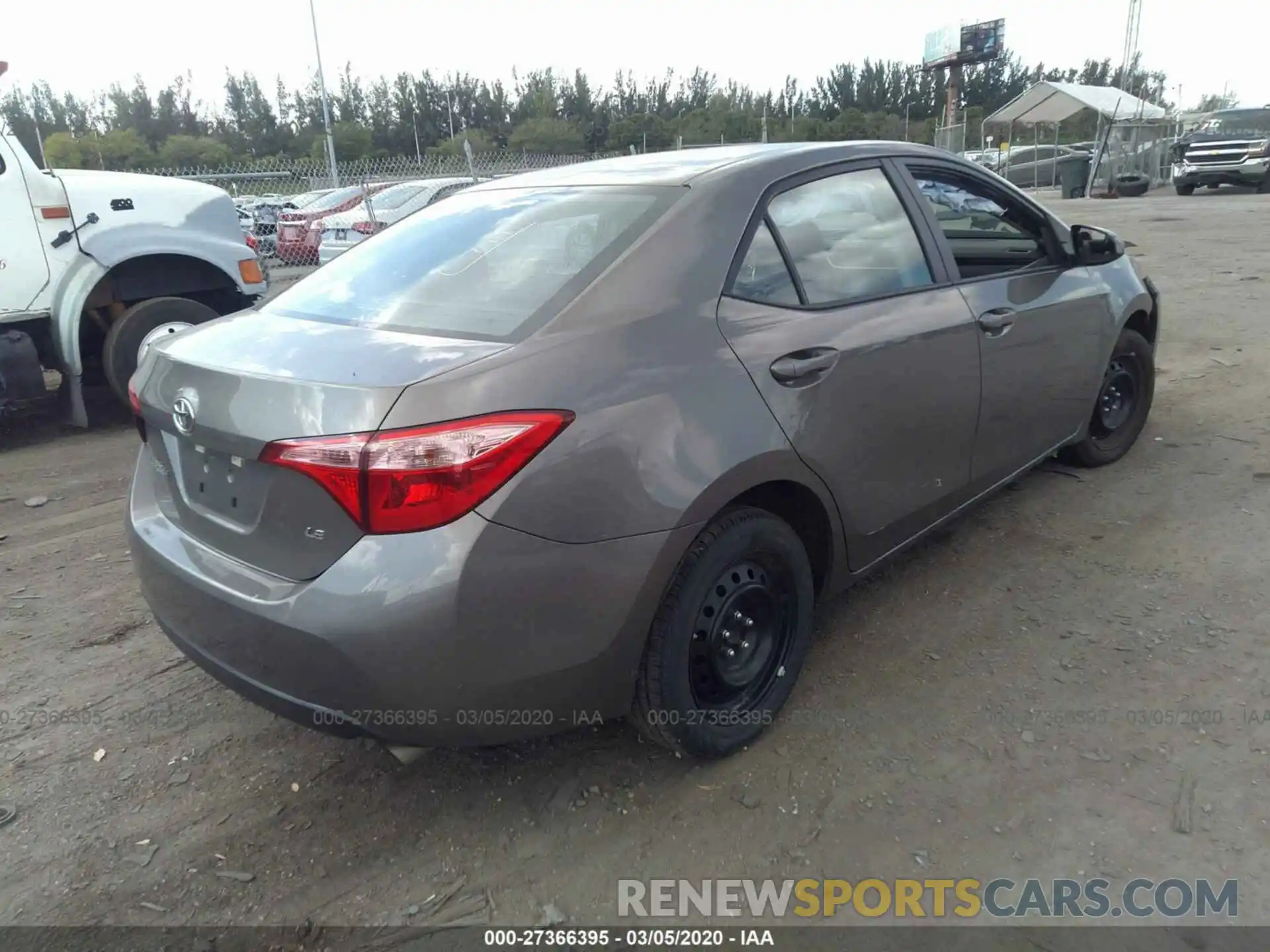 4 Photograph of a damaged car 5YFBURHE6KP928678 TOYOTA COROLLA 2019