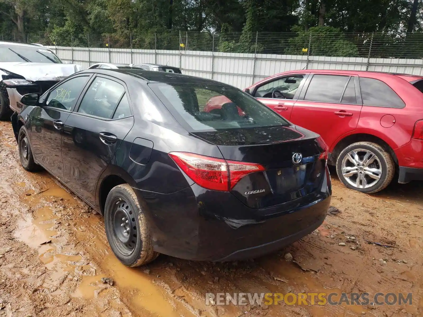 3 Photograph of a damaged car 5YFBURHE6KP928826 TOYOTA COROLLA 2019