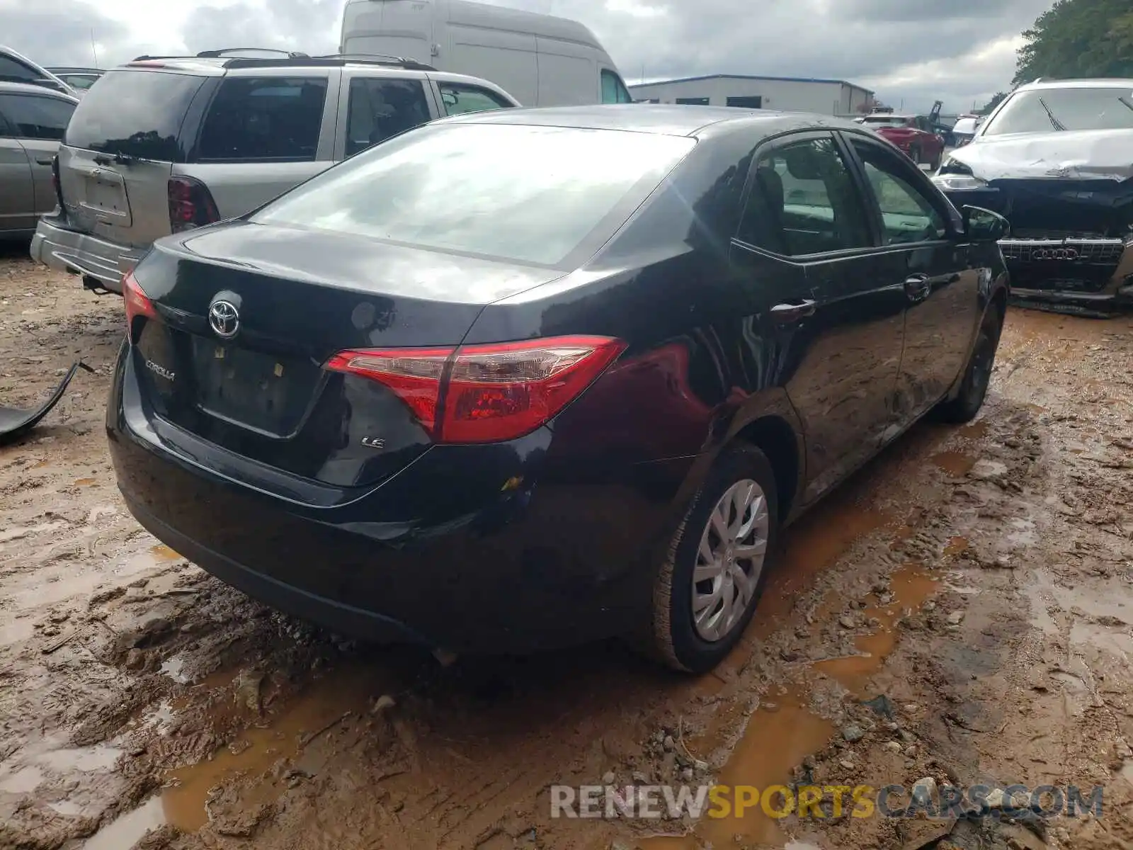 4 Photograph of a damaged car 5YFBURHE6KP928826 TOYOTA COROLLA 2019