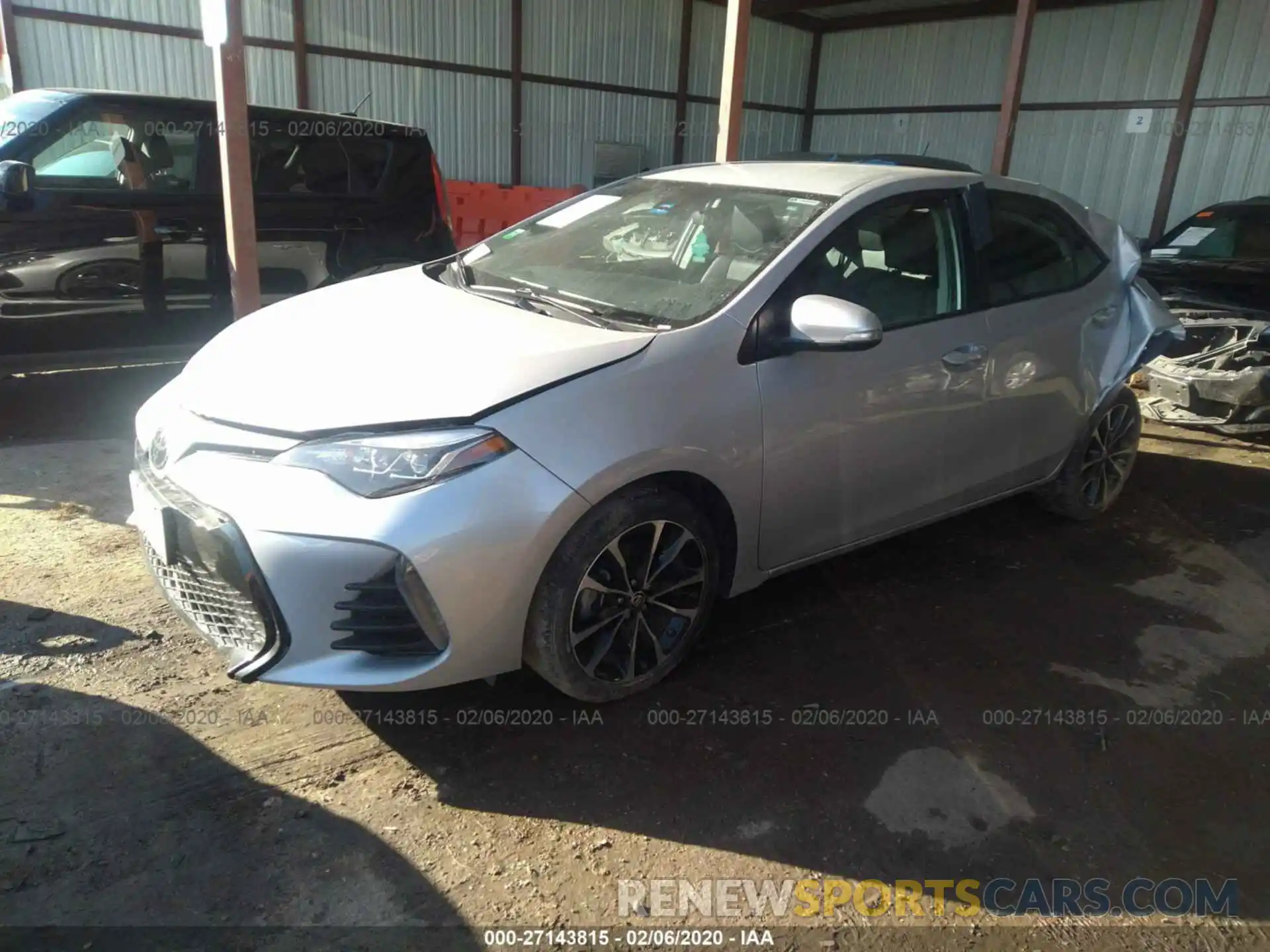 2 Фотография поврежденного автомобиля 5YFBURHE6KP928907 TOYOTA COROLLA 2019