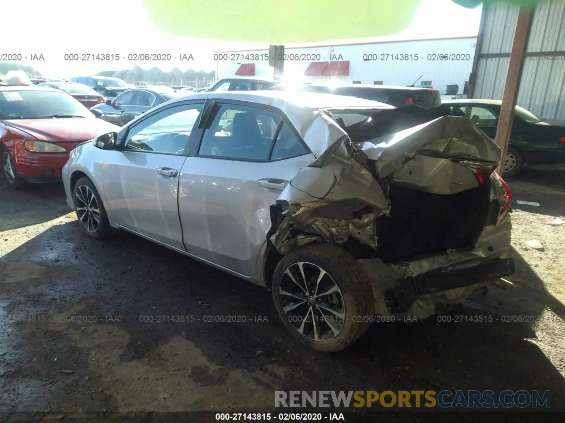 3 Photograph of a damaged car 5YFBURHE6KP928907 TOYOTA COROLLA 2019