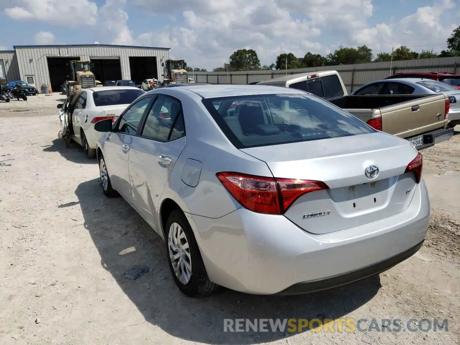 3 Photograph of a damaged car 5YFBURHE6KP929149 TOYOTA COROLLA 2019